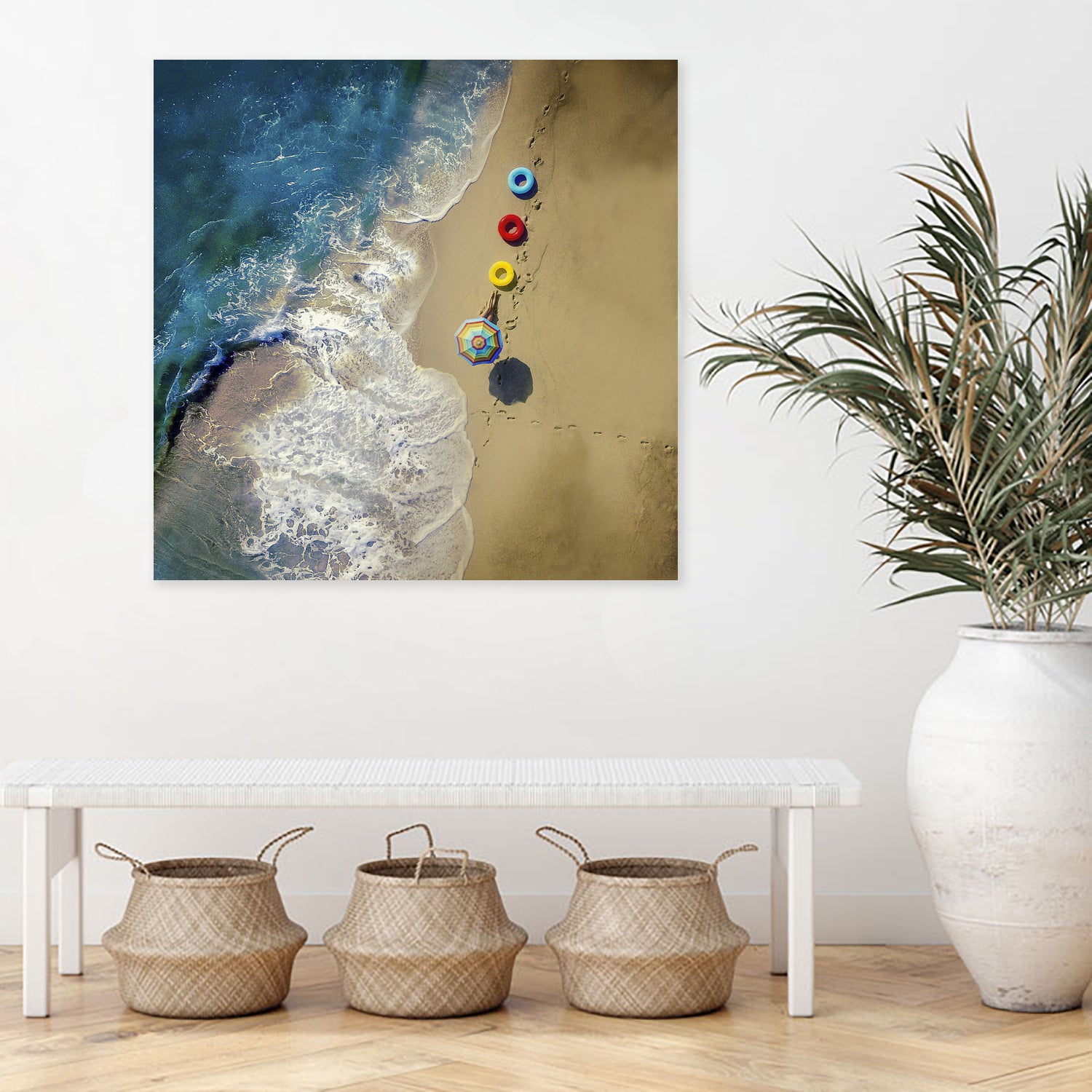 hi summer! by ambra on GIANT ART - landscape beach