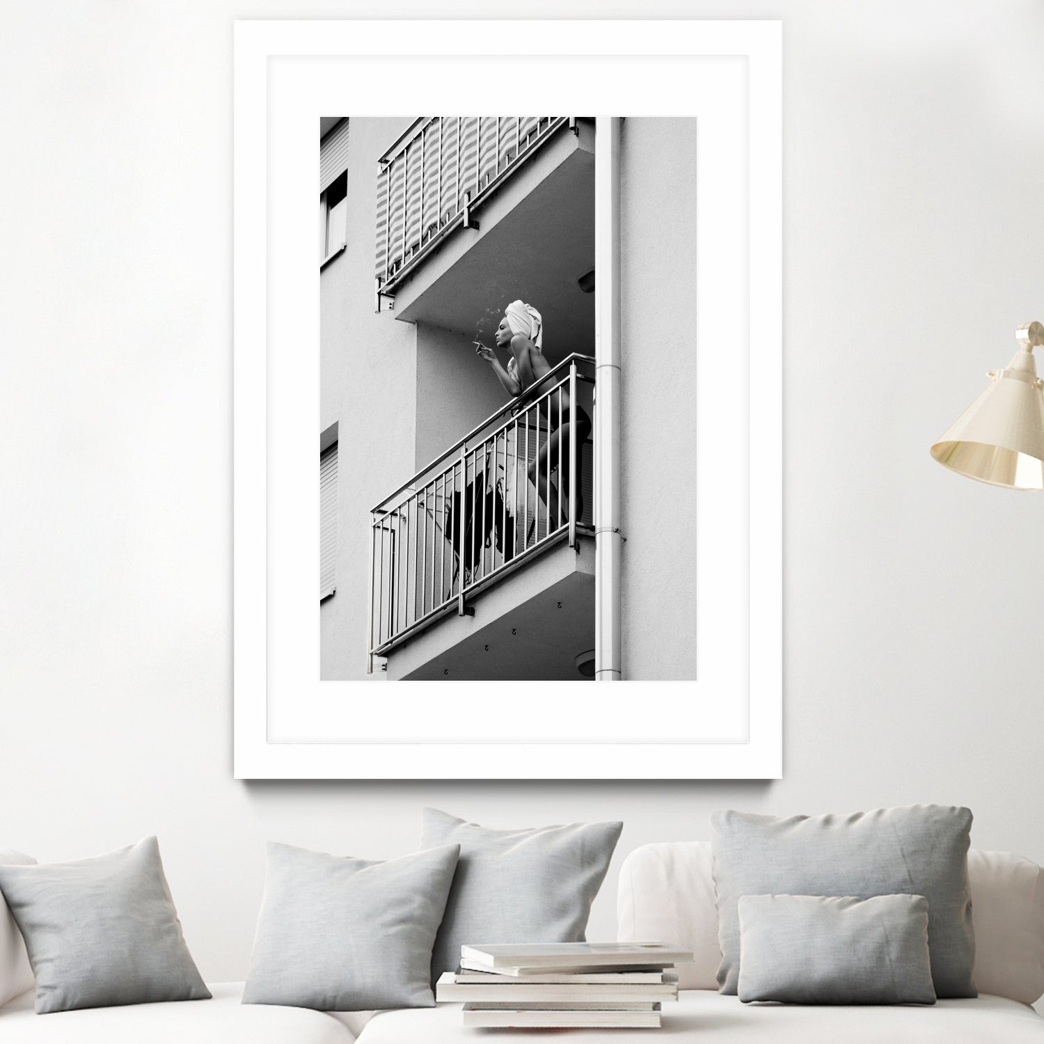 Nika by Lorna Kijurko on GIANT ART - white black and white nude