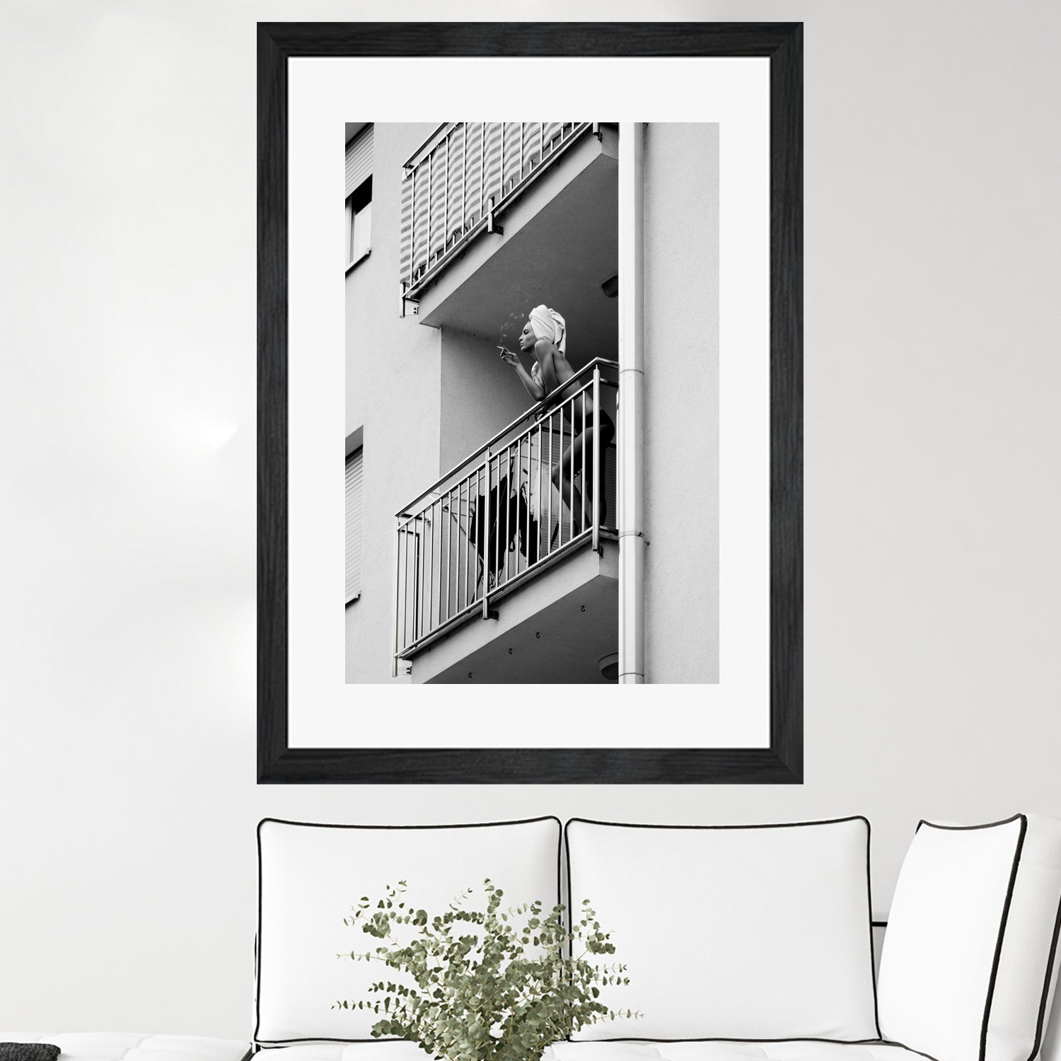 Nika by Lorna Kijurko on GIANT ART - white black and white nude