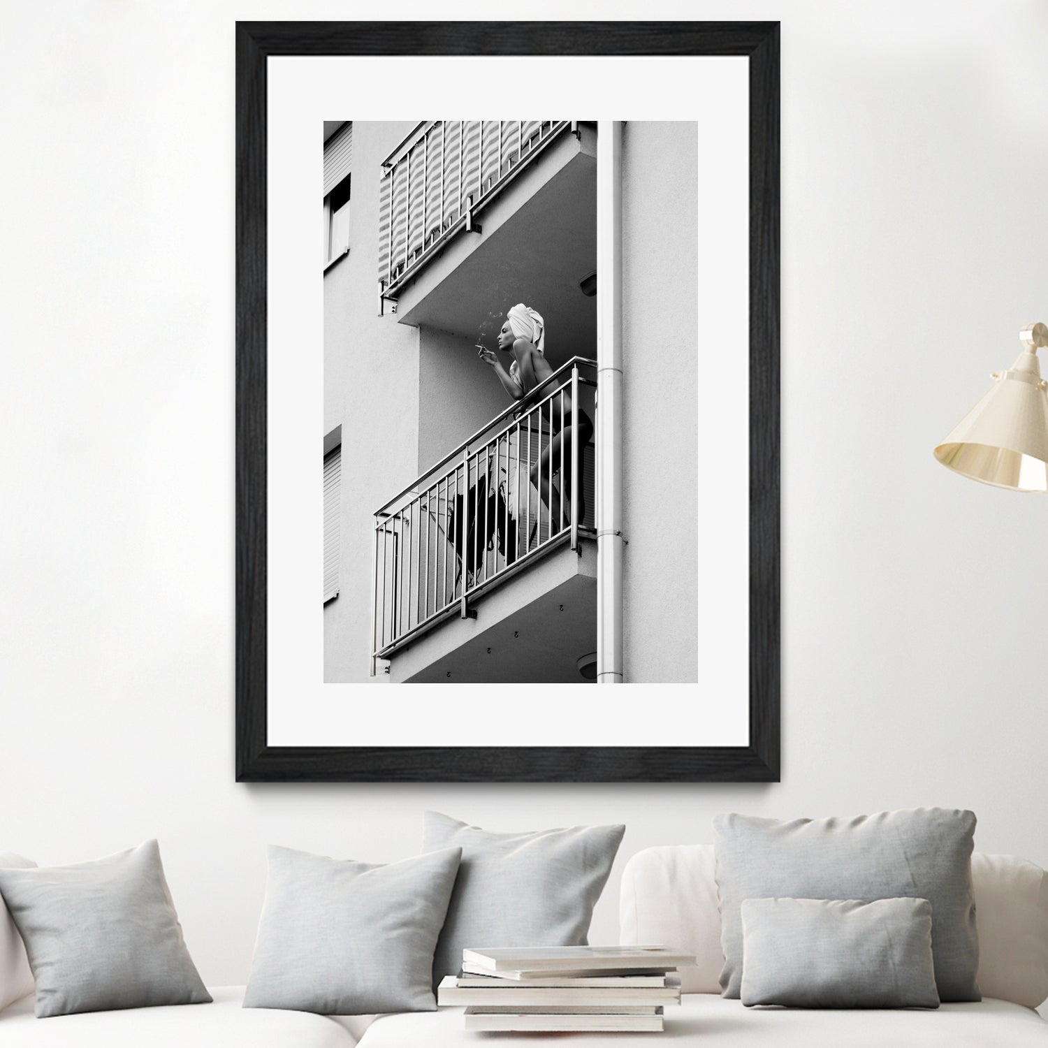 Nika by Lorna Kijurko on GIANT ART - white black and white nude