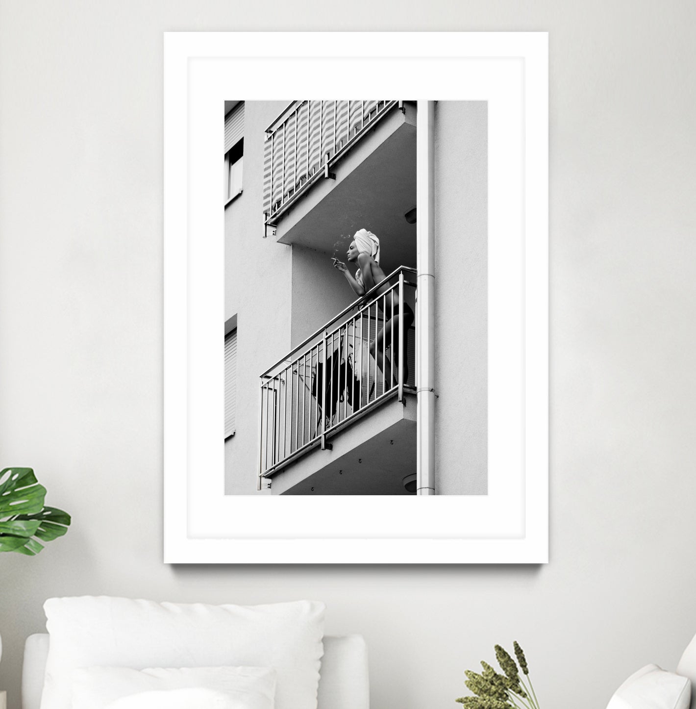 Nika by Lorna Kijurko on GIANT ART - white black and white nude