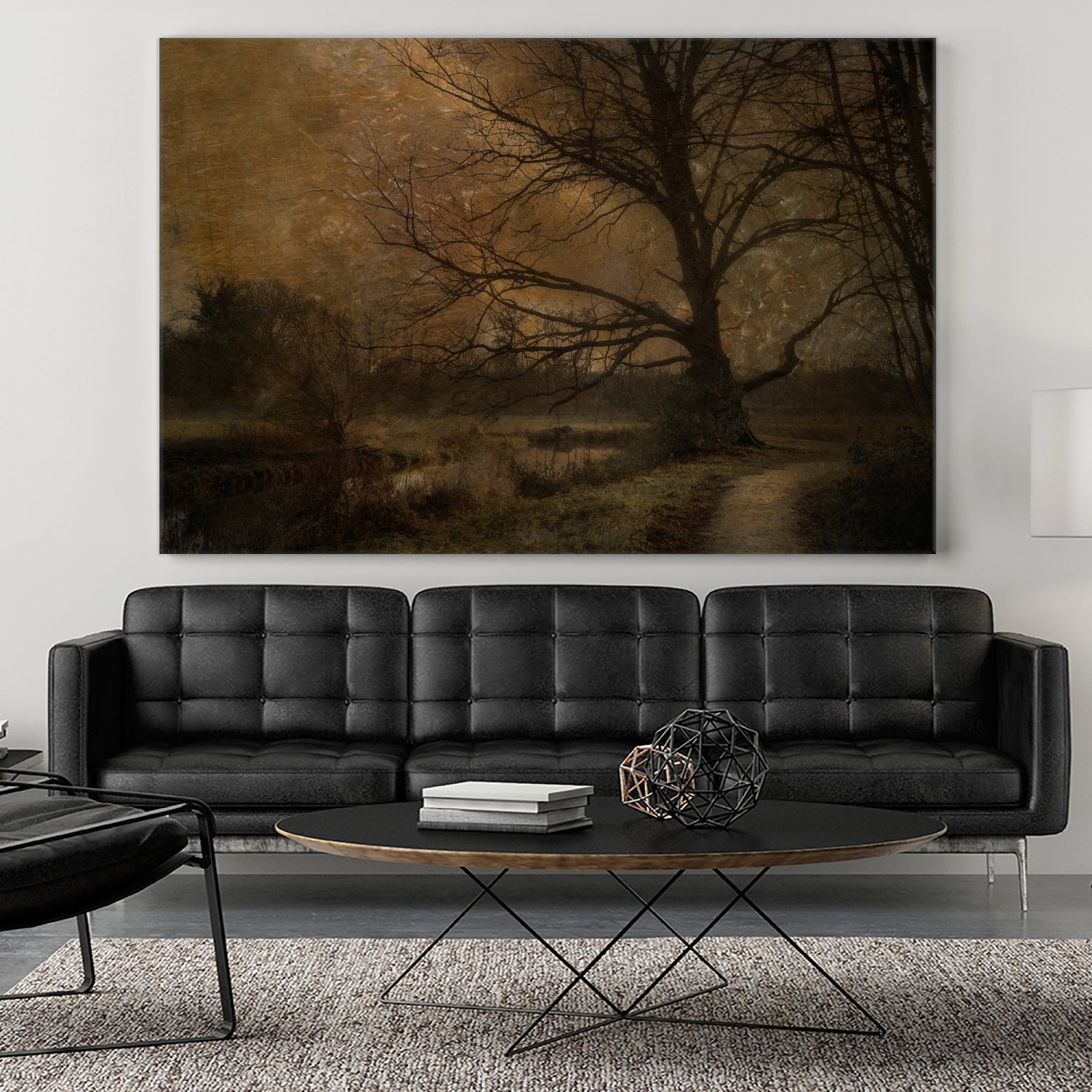 Old tree by Nel Talen on GIANT ART - forest mood forest