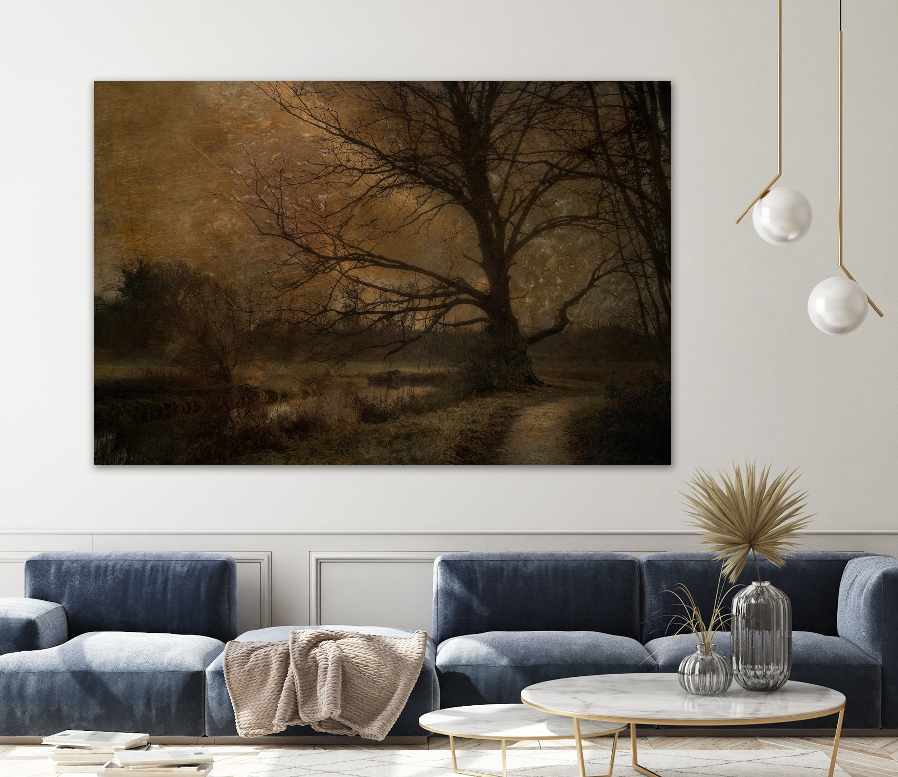 Old tree by Nel Talen on GIANT ART - forest mood forest