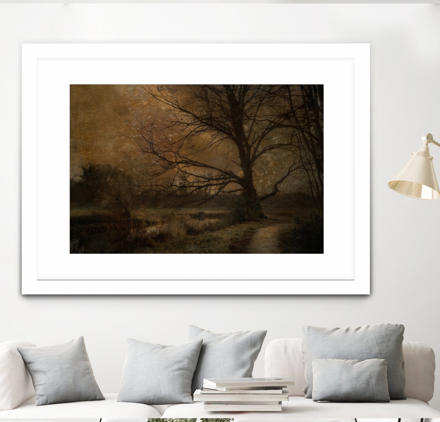 Old tree by Nel Talen on GIANT ART - forest mood forest