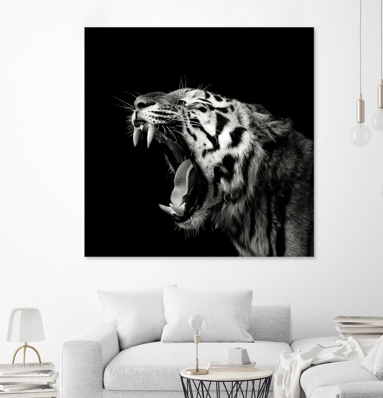 Primal Yawn #4 by Christian Meermann on GIANT ART - feline animal feline
