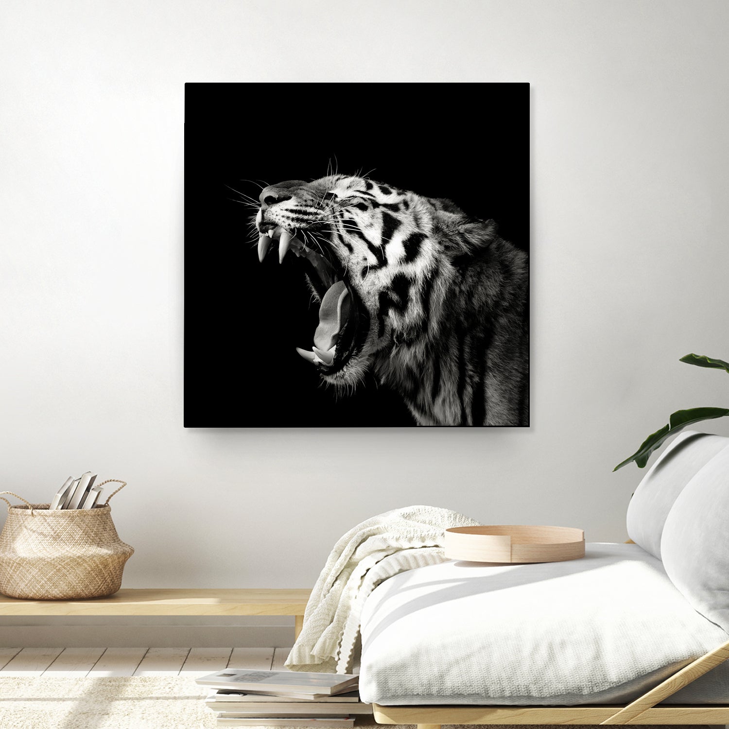 Primal Yawn #4 by Christian Meermann on GIANT ART - feline animal feline