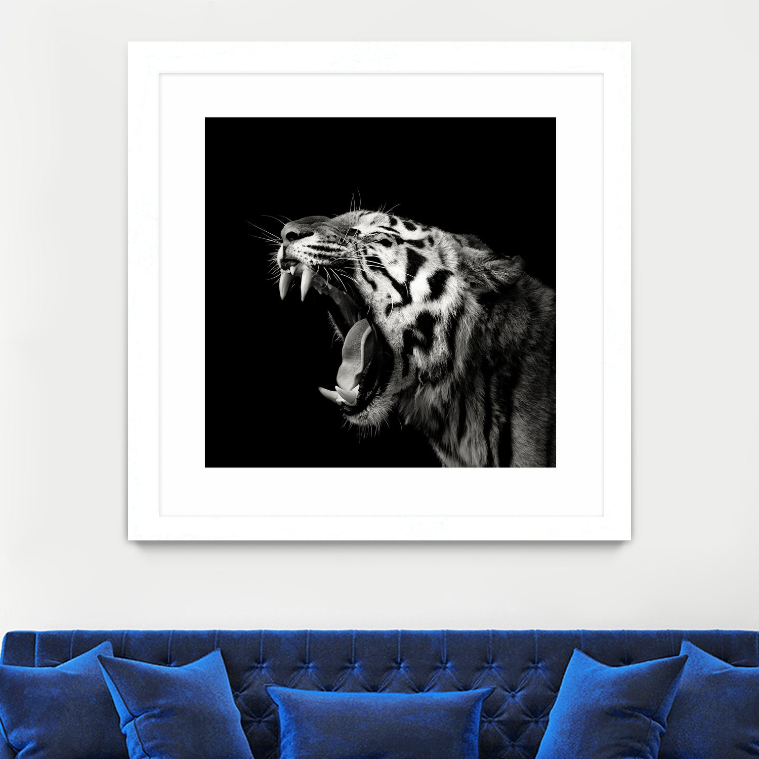 Primal Yawn #4 by Christian Meermann on GIANT ART - feline animal feline