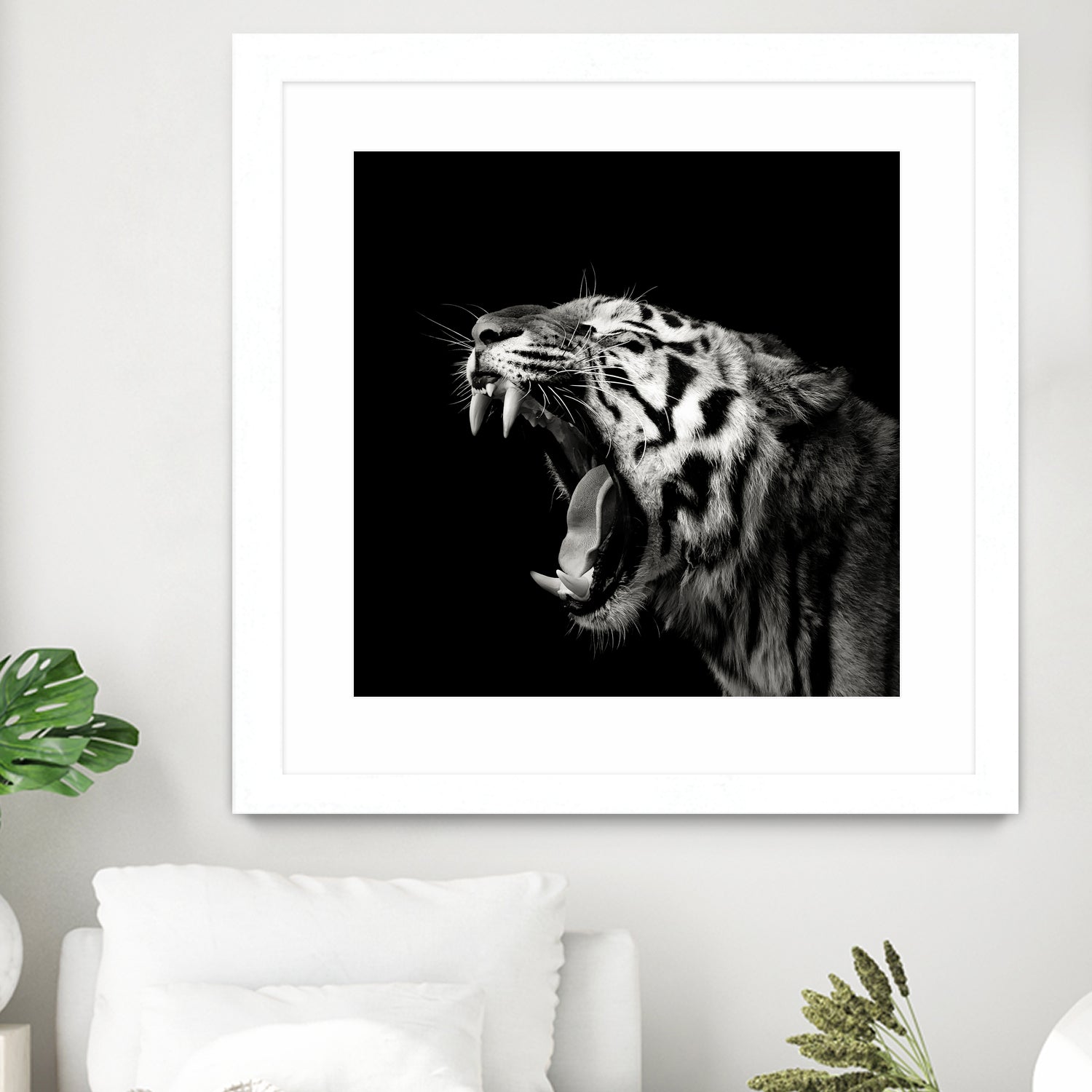 Primal Yawn #4 by Christian Meermann on GIANT ART - feline animal feline