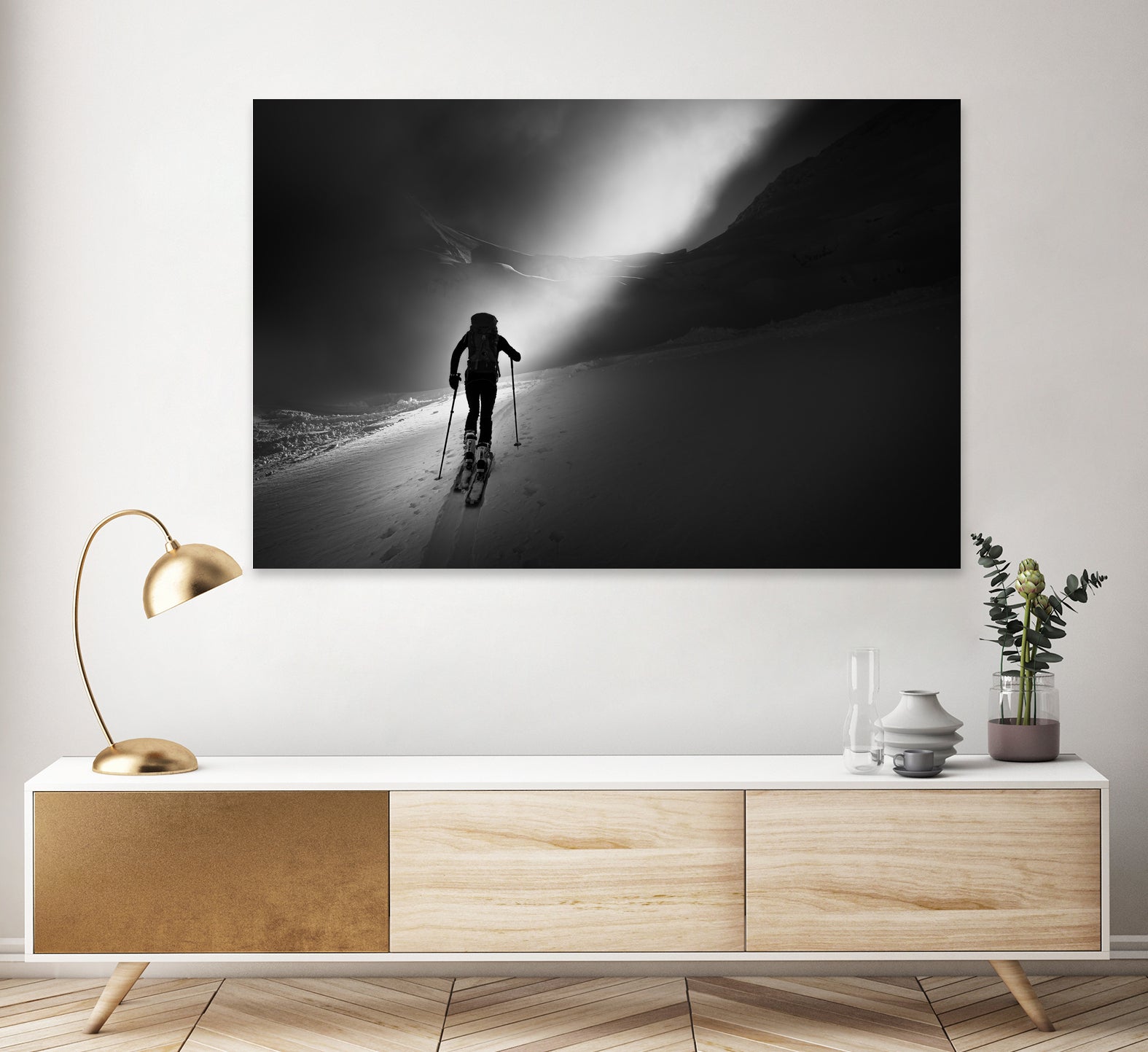 Majestic lightshow by Sandi on GIANT ART - photography mountains