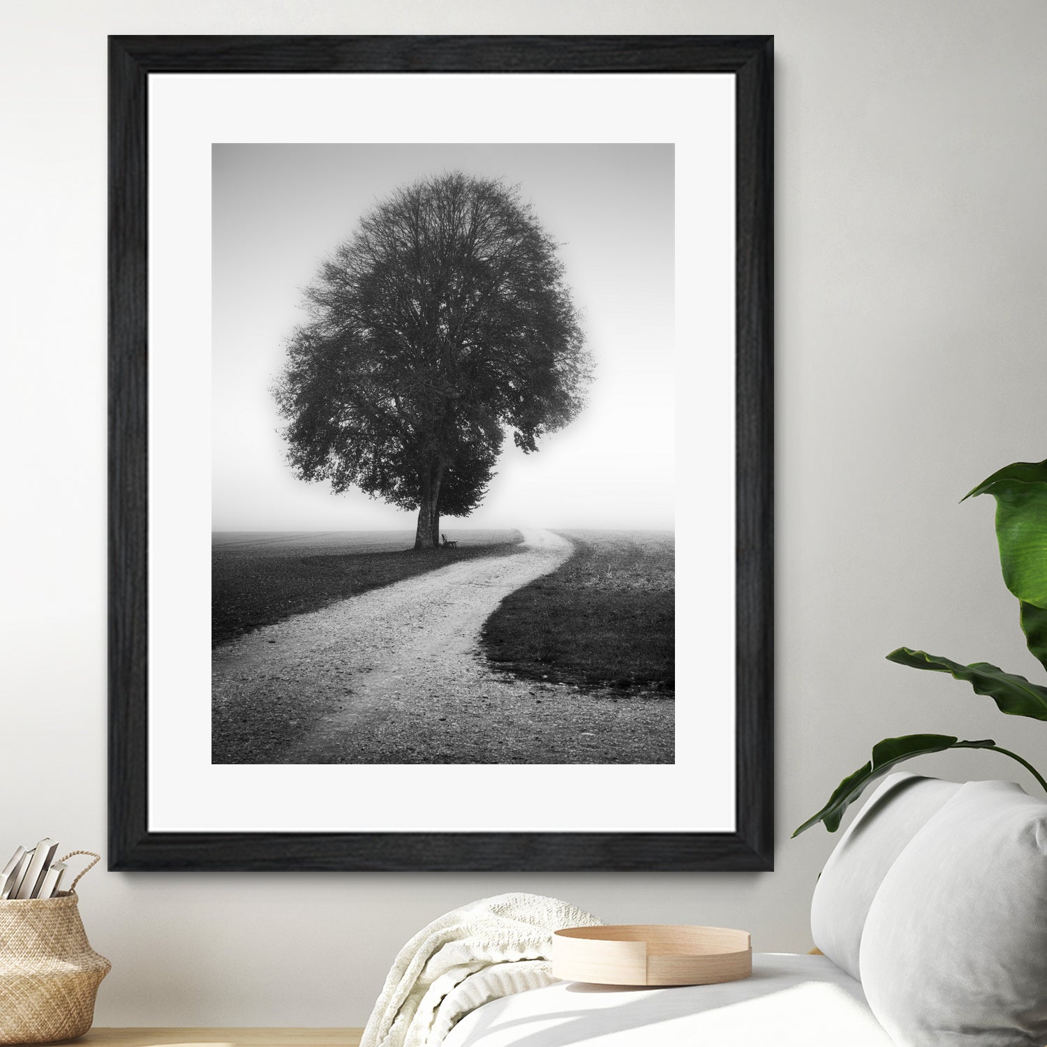 Poet by Alexej Schulz on GIANT ART - landscape lonely tree