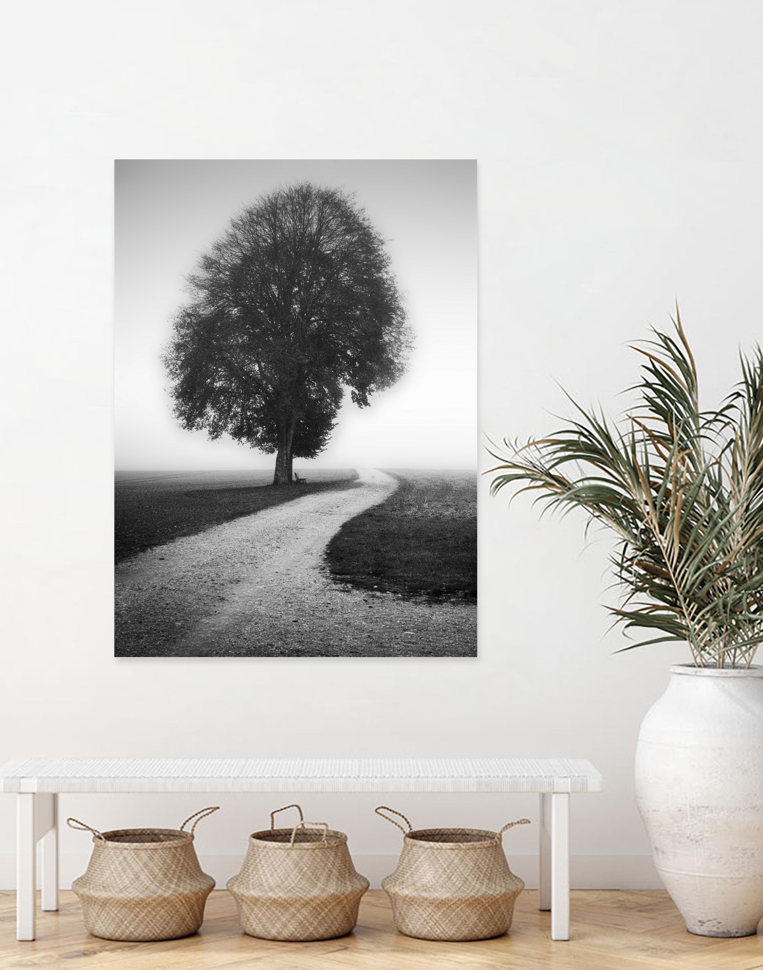 Poet by Alexej Schulz on GIANT ART - landscape lonely tree