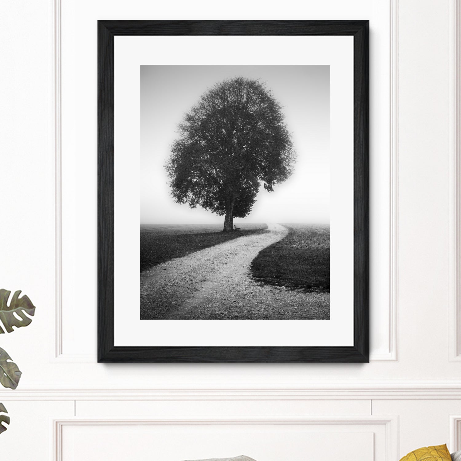 Poet by Alexej Schulz on GIANT ART - landscape lonely tree