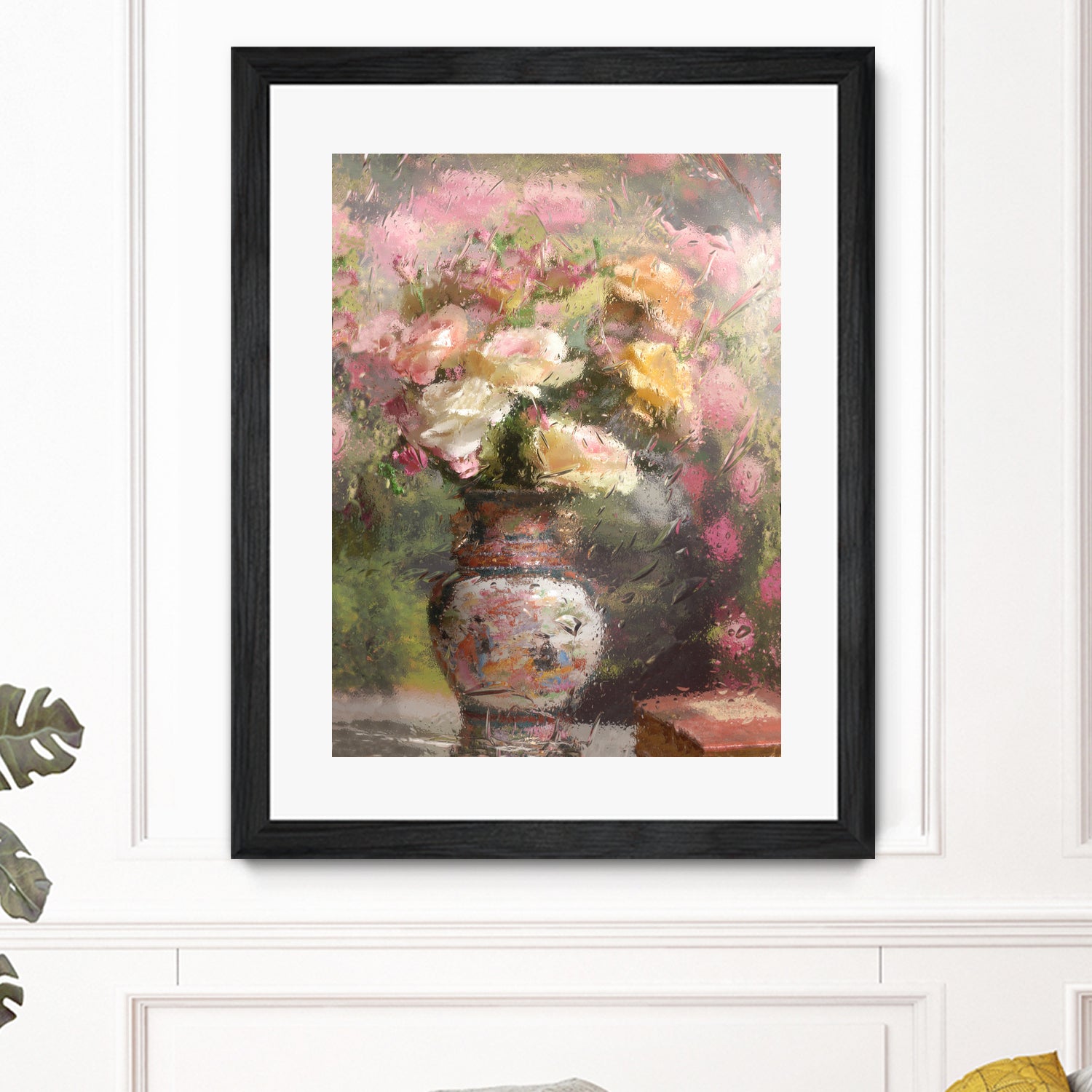 Still life with flowers by Andrey on GIANT ART - pink botanical flowers