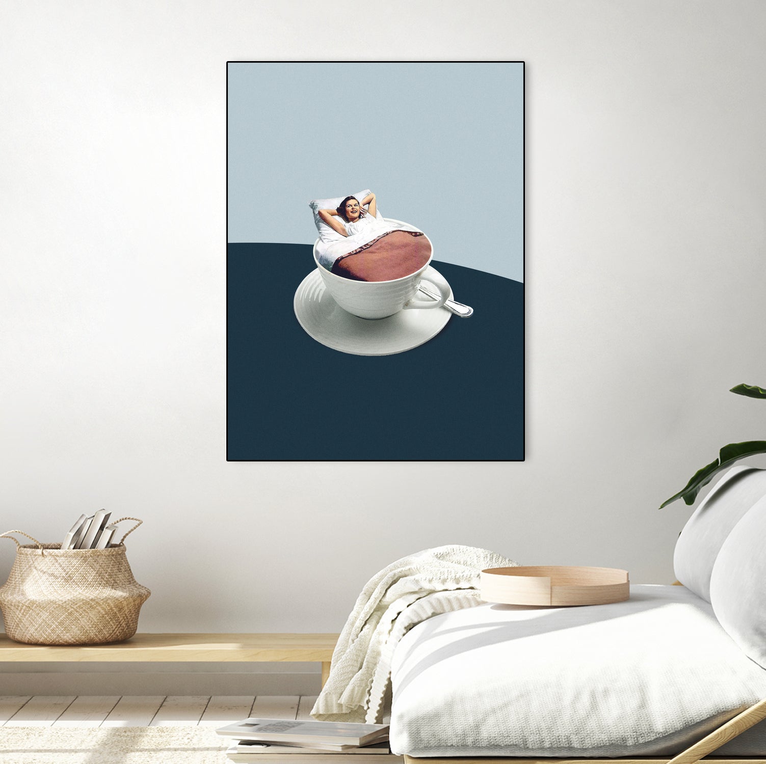 Morning rituals by Maarten on GIANT ART - illustration bed