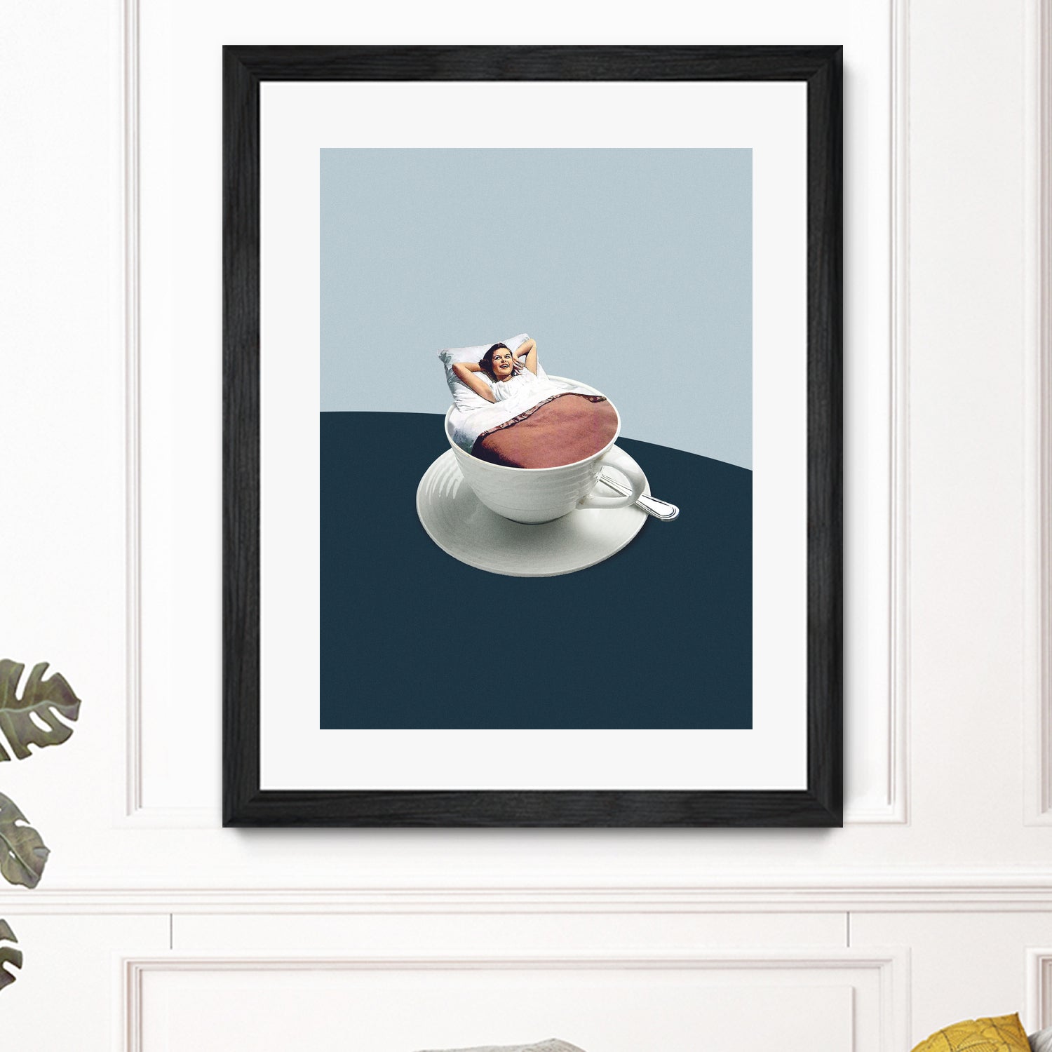 Morning rituals by Maarten on GIANT ART - illustration bed