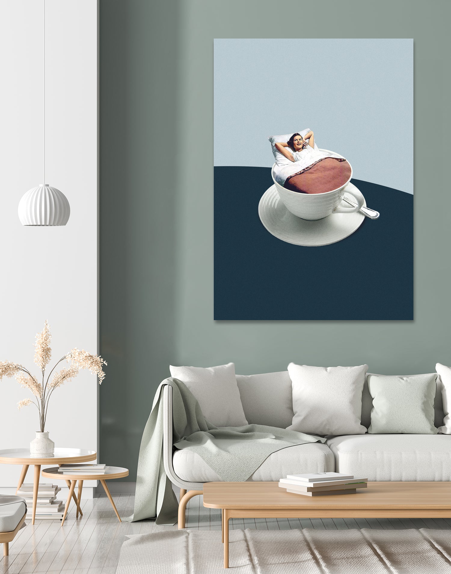 Morning rituals by Maarten on GIANT ART - illustration bed