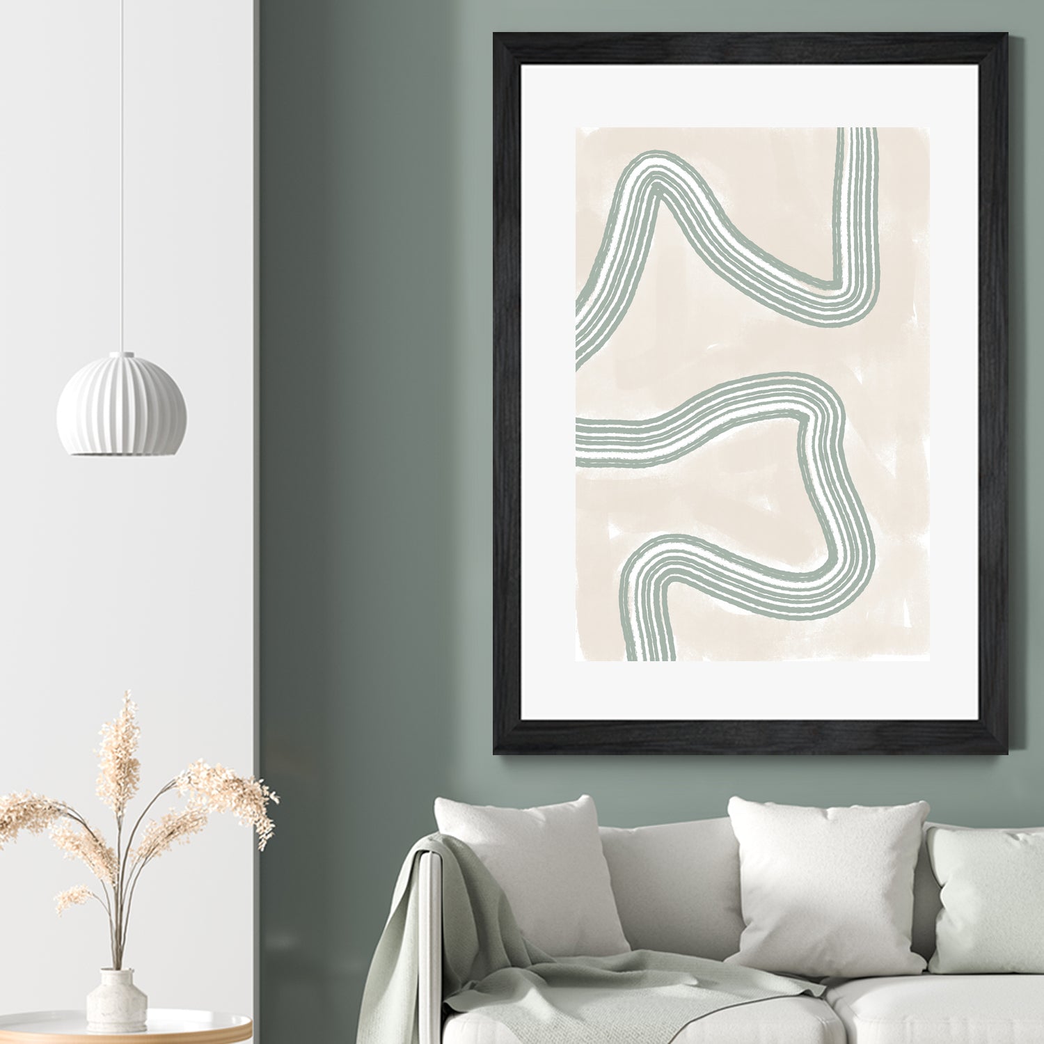 Curved Tranquility by uplusmestudio on GIANT ART - abstract abstract artwork