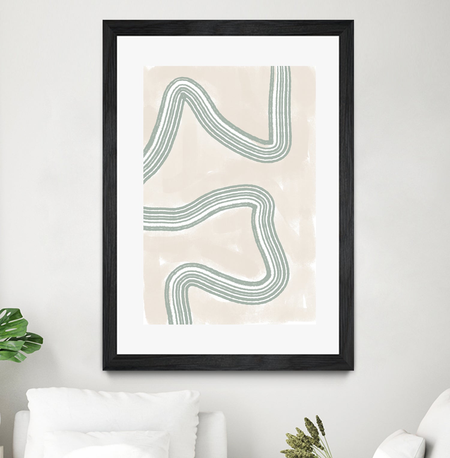 Curved Tranquility by uplusmestudio on GIANT ART - abstract abstract artwork
