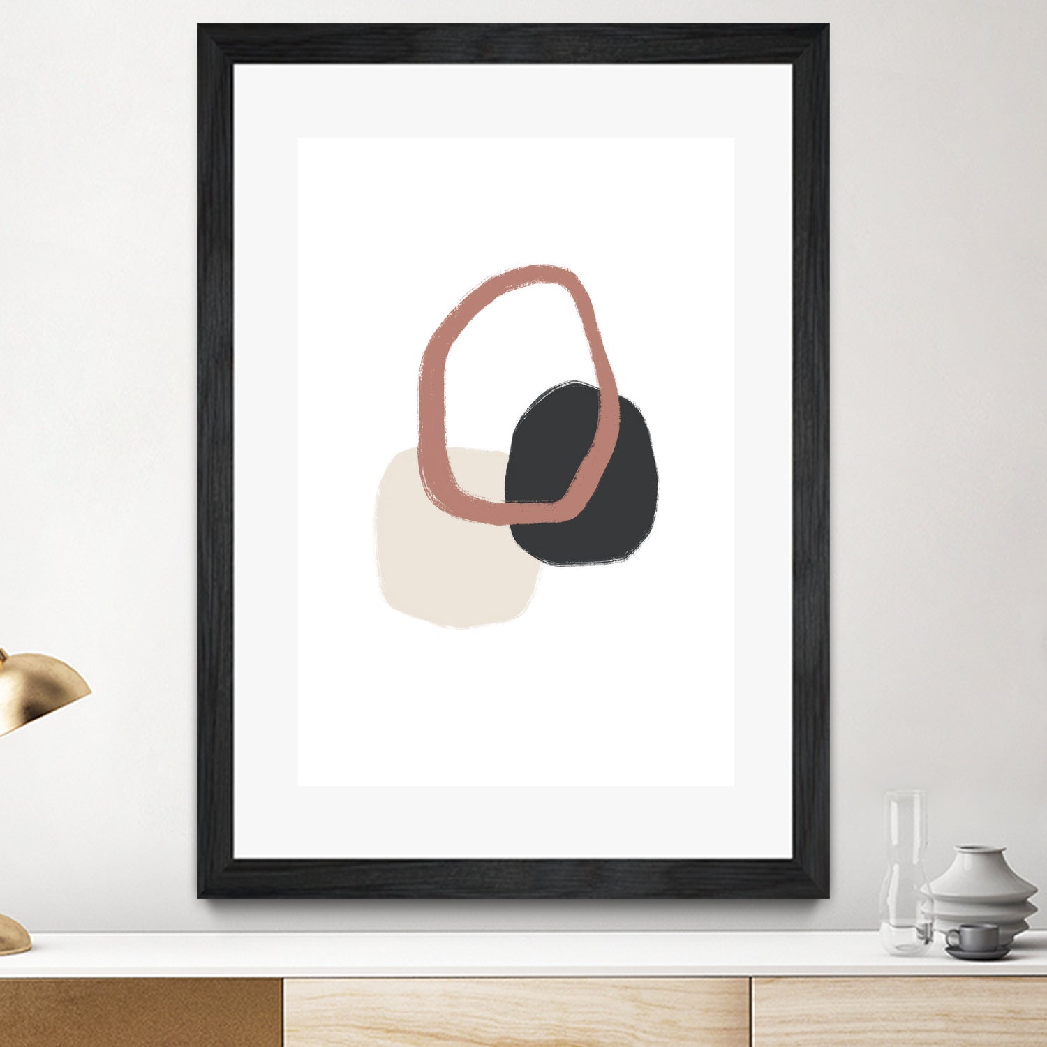 Three Stones - Together by uplusmestudio on GIANT ART - illustration shapes