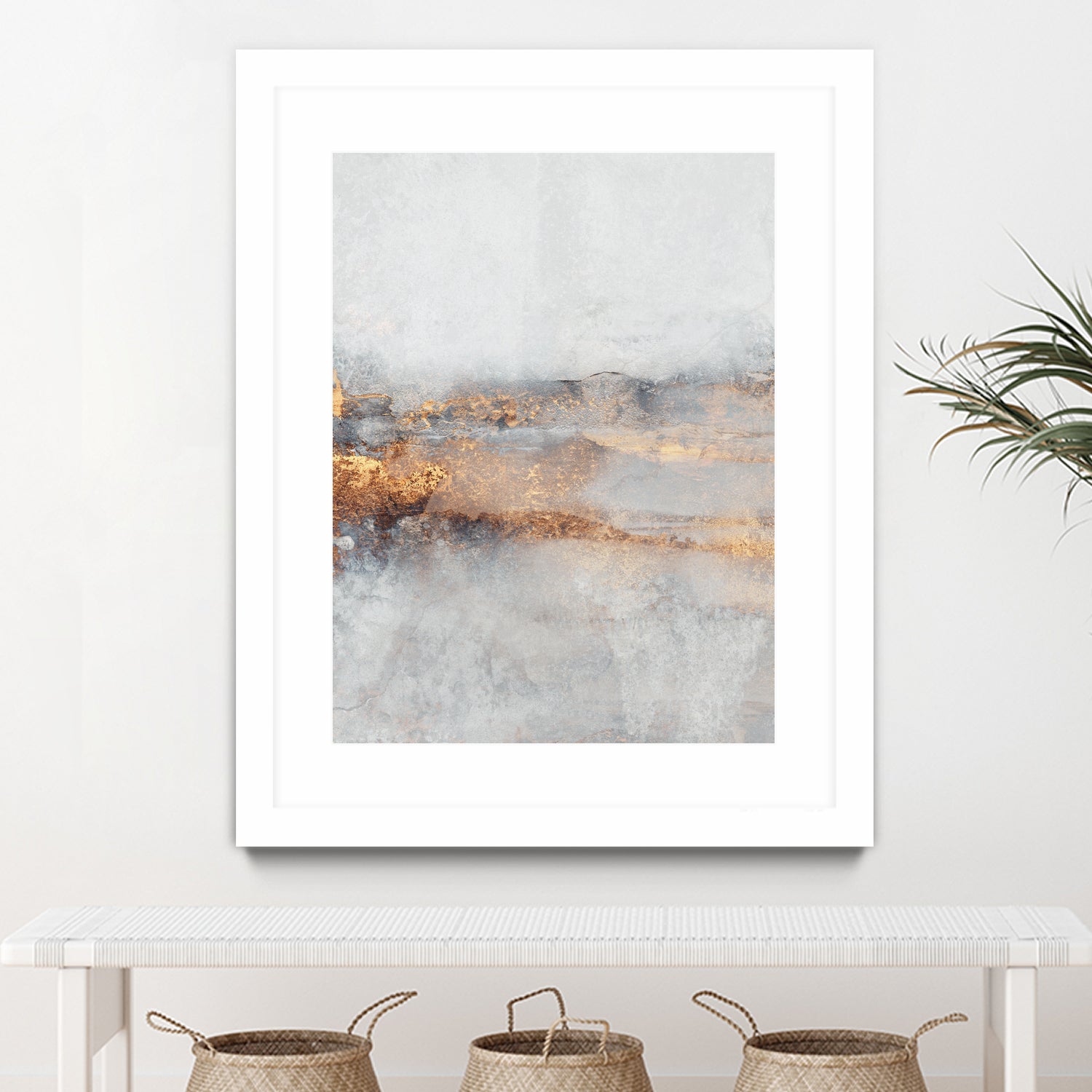 Fog by Elisabeth on GIANT ART - illustration gold