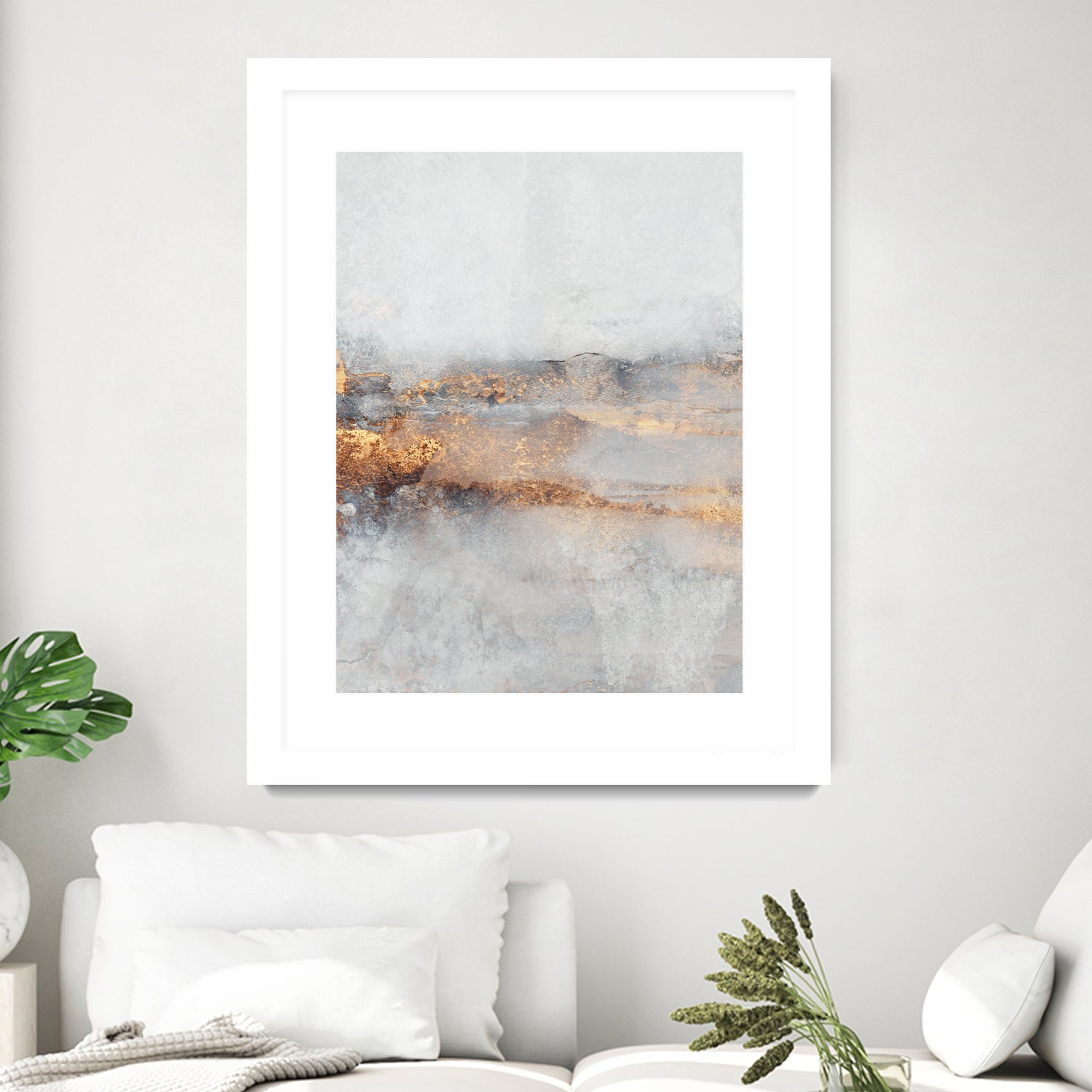 Fog by Elisabeth on GIANT ART - illustration gold