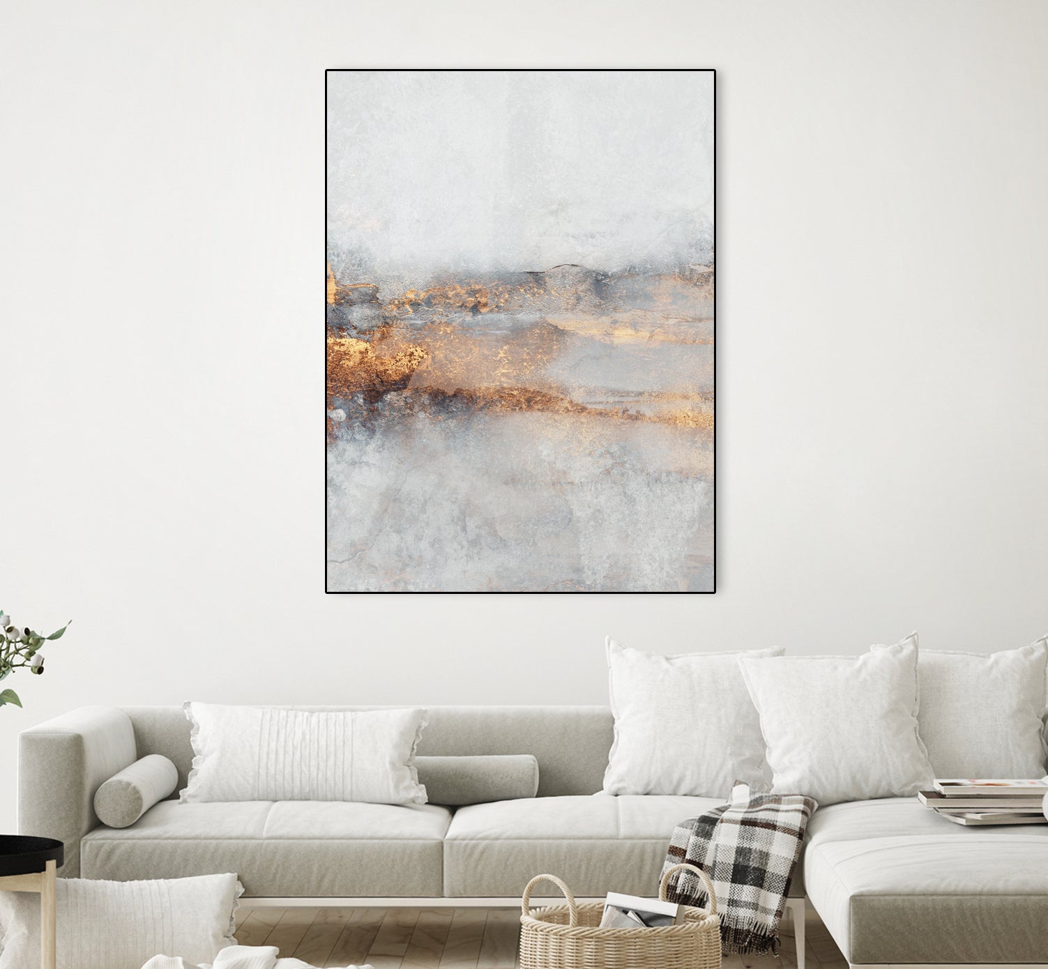 Fog by Elisabeth on GIANT ART - illustration gold