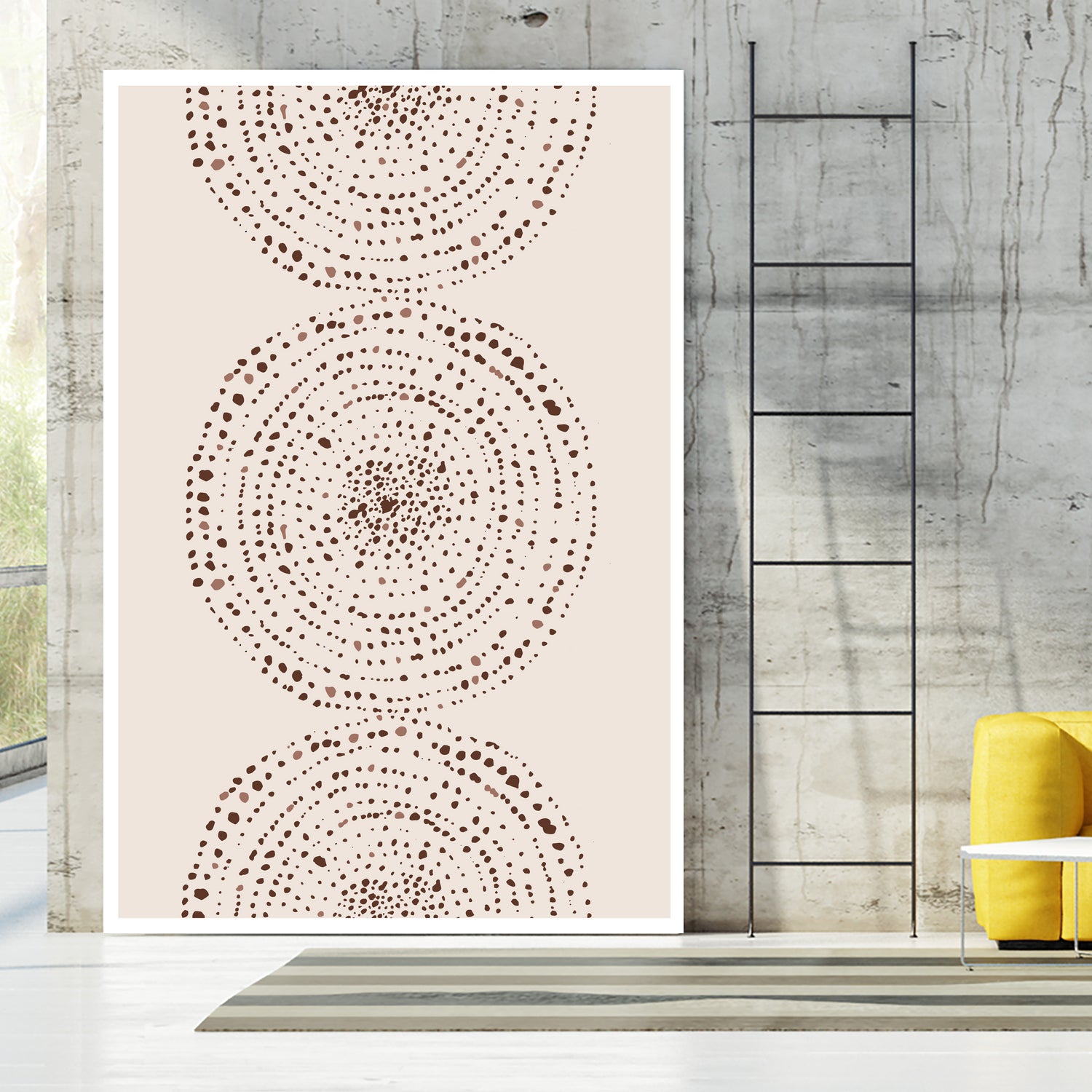 Boho by THE MIUSS STUDIO on GIANT ART - abstract