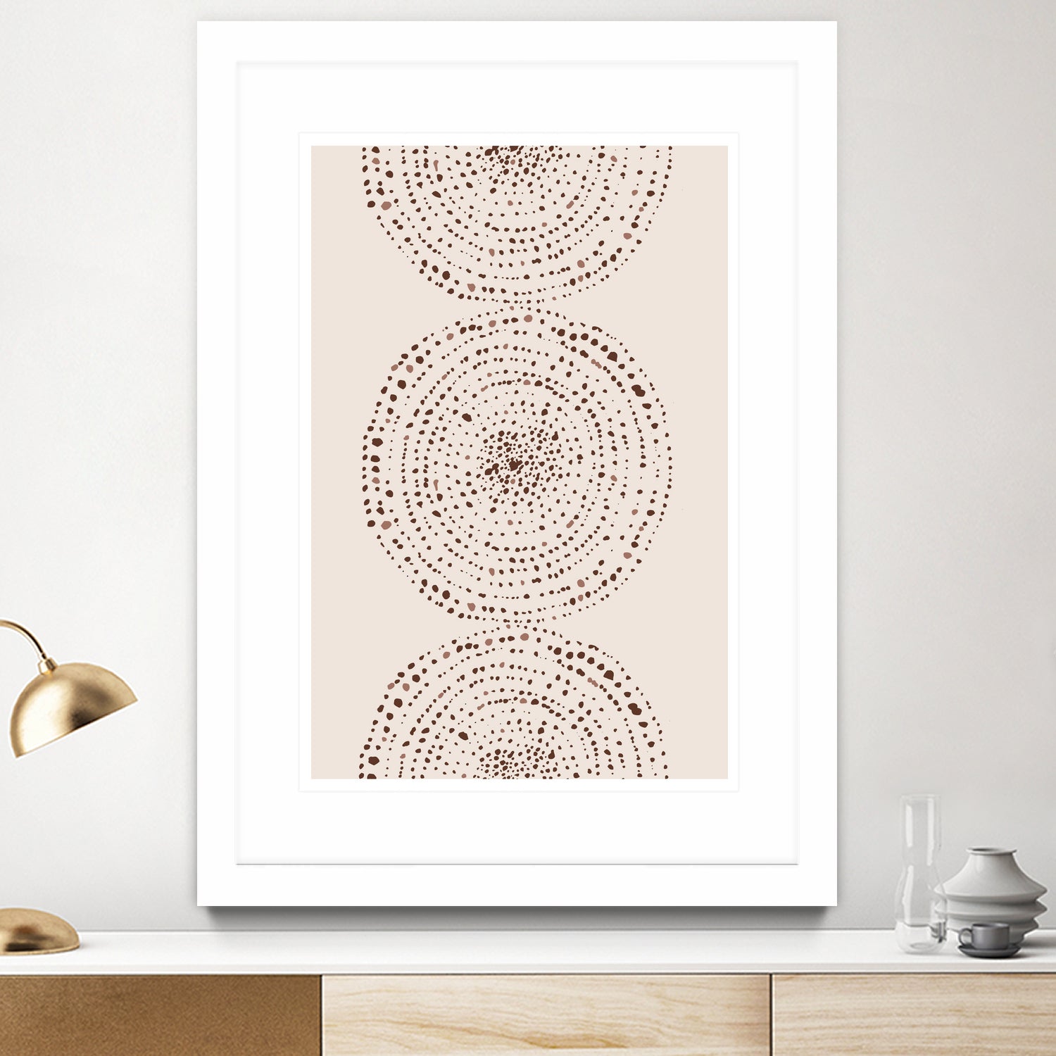 Boho by THE MIUSS STUDIO on GIANT ART - abstract
