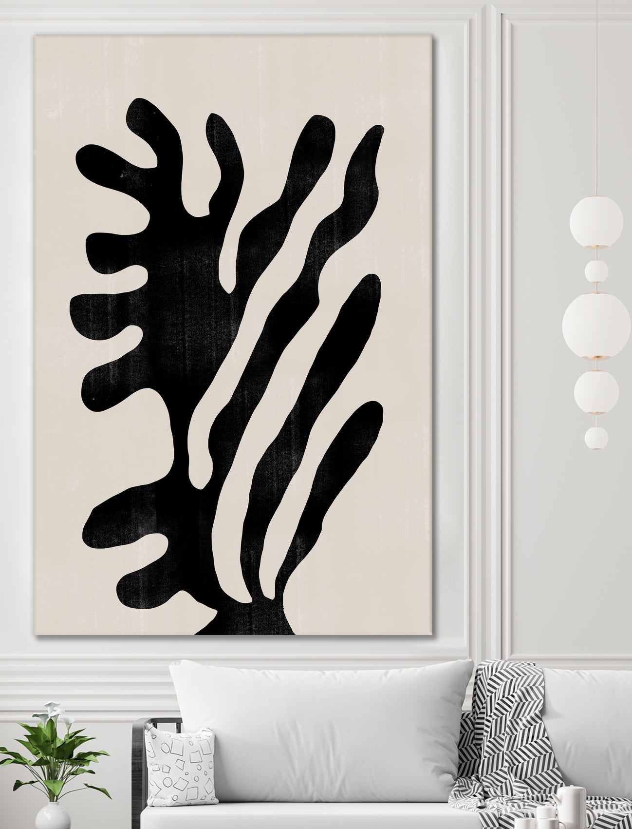 Silhouette Flow by THE MIUUS STUDIO on GIANT ART - abstract modern-art-decor