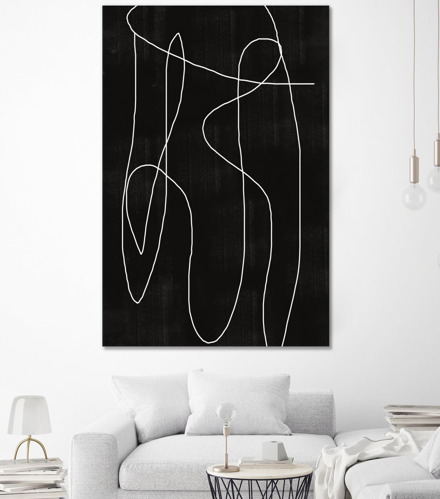 Abstract Line No2. by THE MIUUS STUDIO on GIANT ART - line art line art