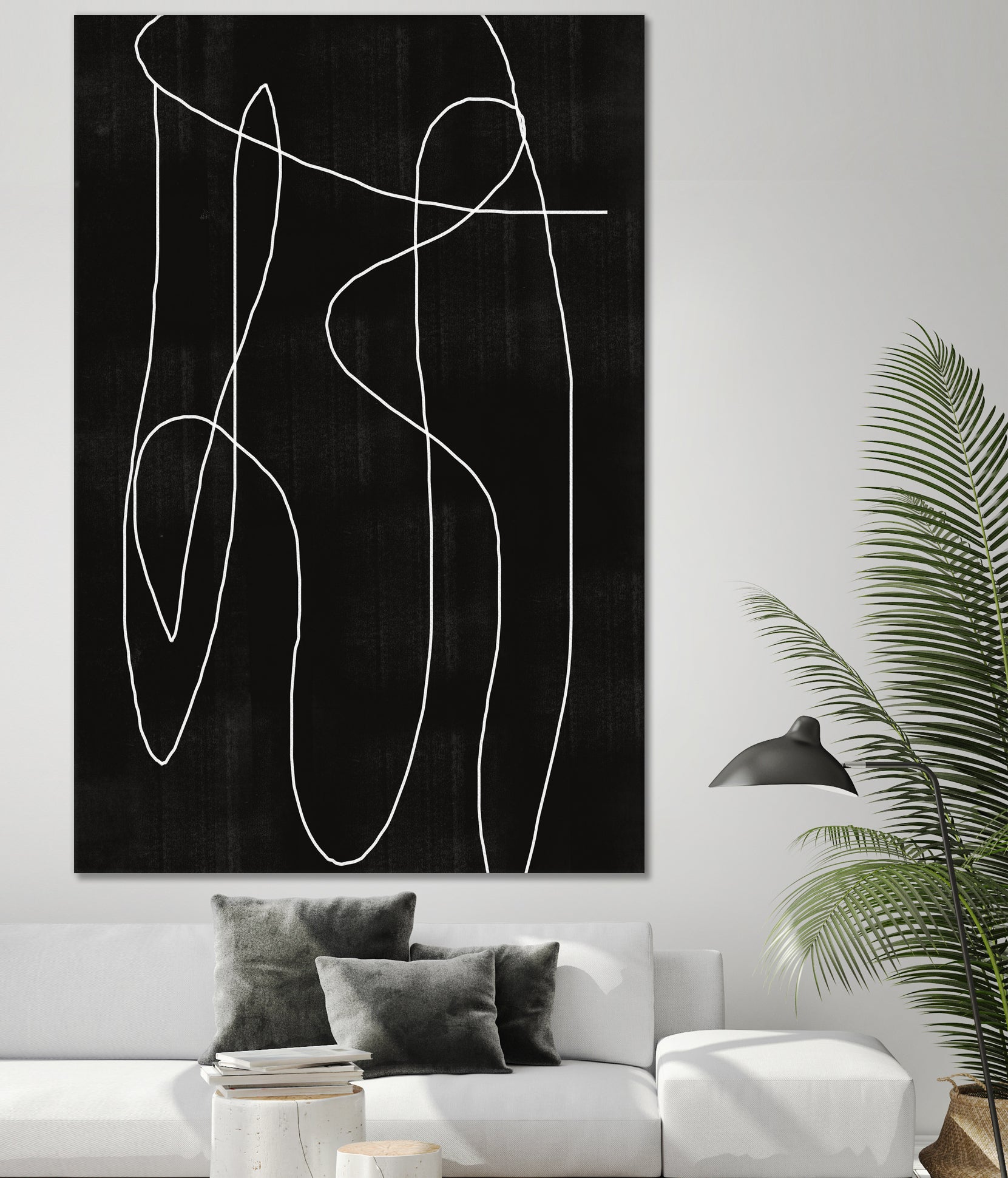 Abstract Line No2. by THE MIUUS STUDIO on GIANT ART - line art line art