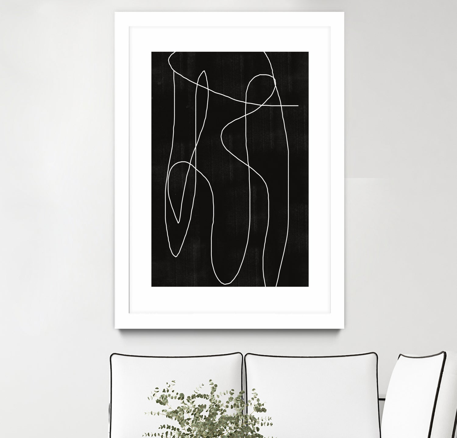 Abstract Line No2. by THE MIUUS STUDIO on GIANT ART - line art line art
