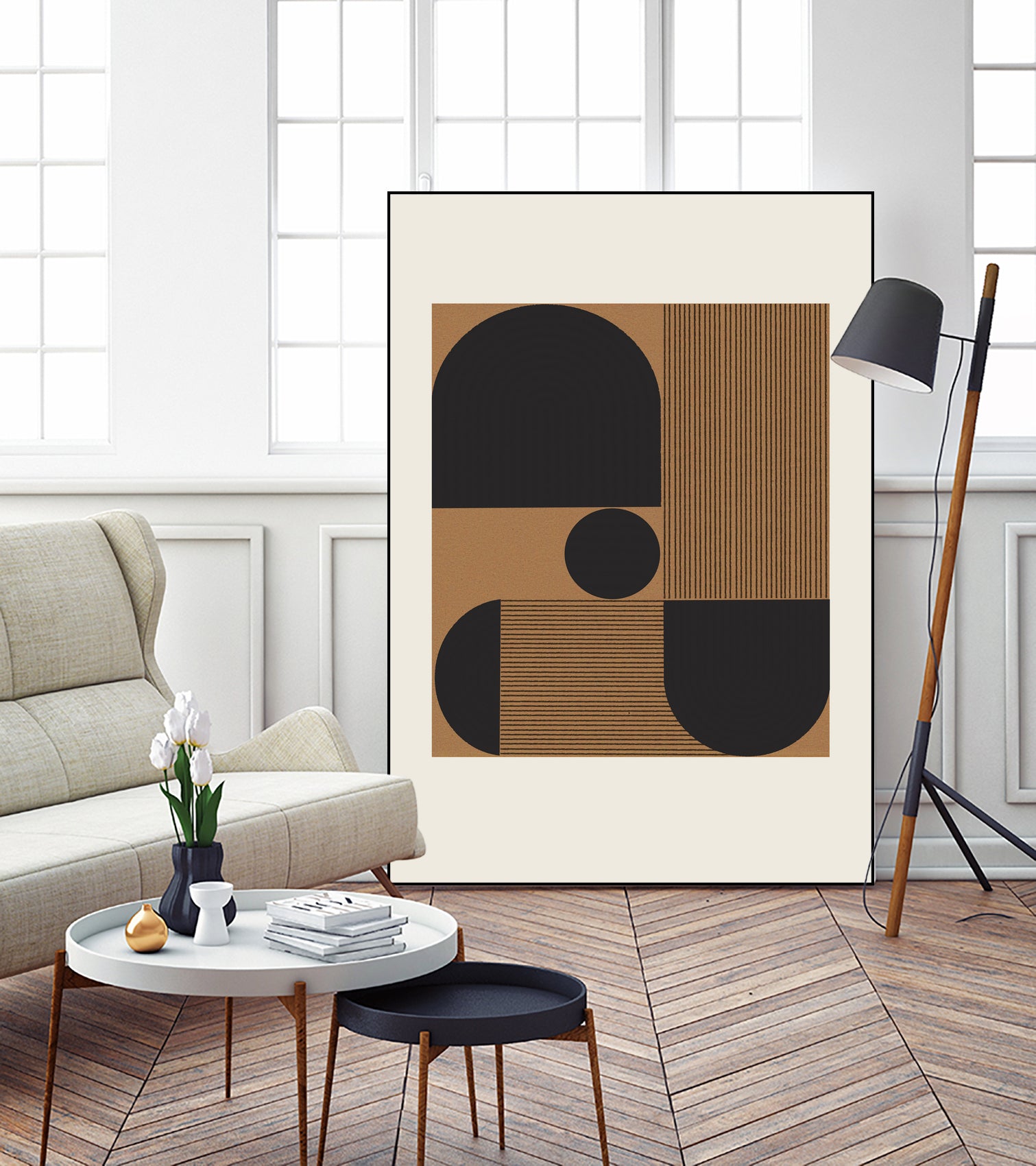 Composition VI by THE on GIANT ART - illustration abstract