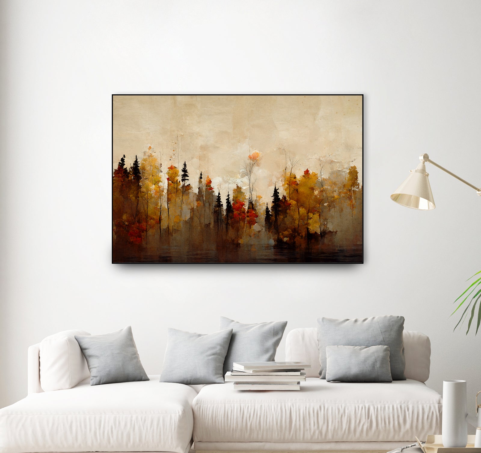 A Forest In Autumn by Treechild on GIANT ART - illustration landscape