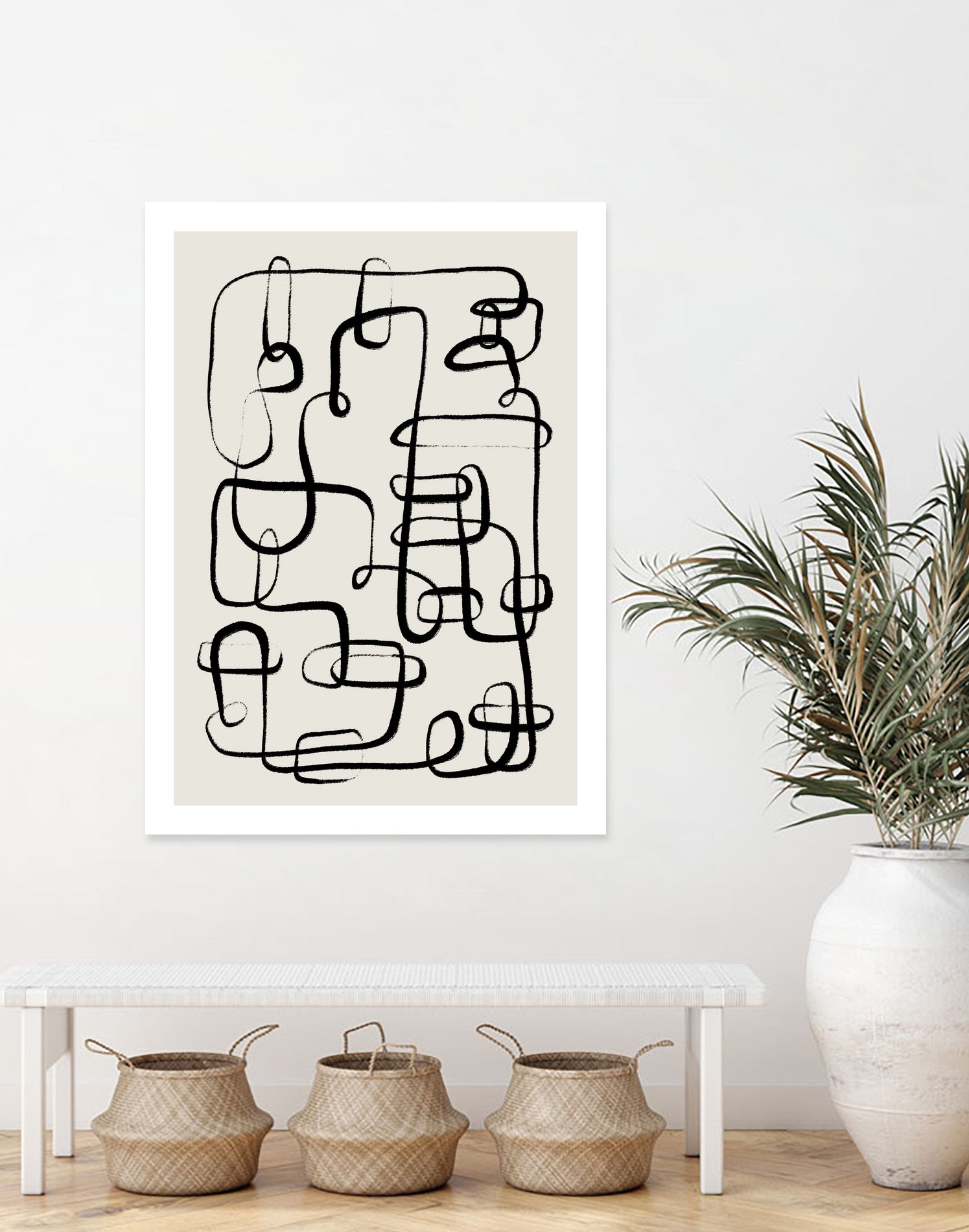 Endless Curves Dance by Treechild on GIANT ART - line art abstract art