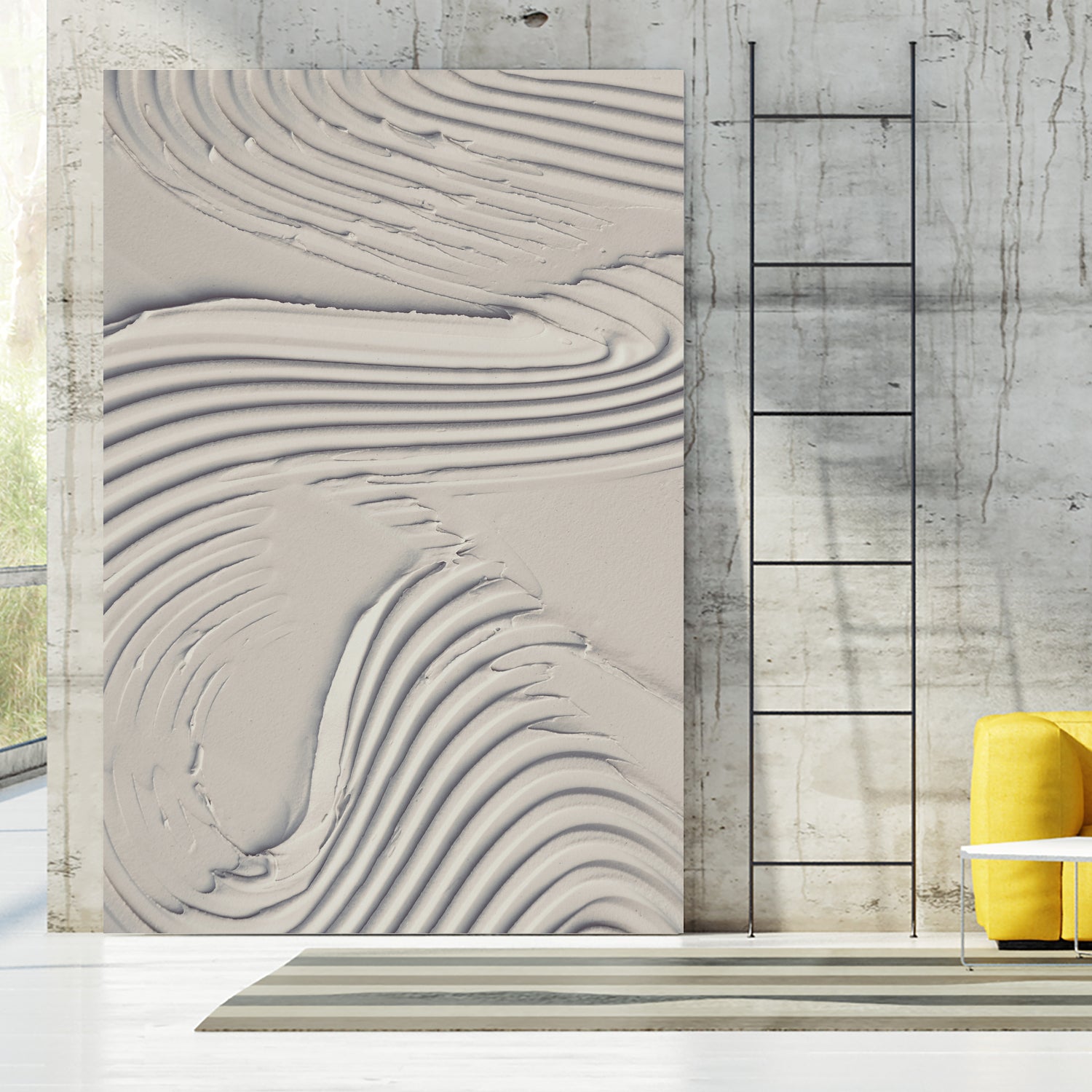 Mud Texture 14 Beige by Pictufy on GIANT ART - photography abstract