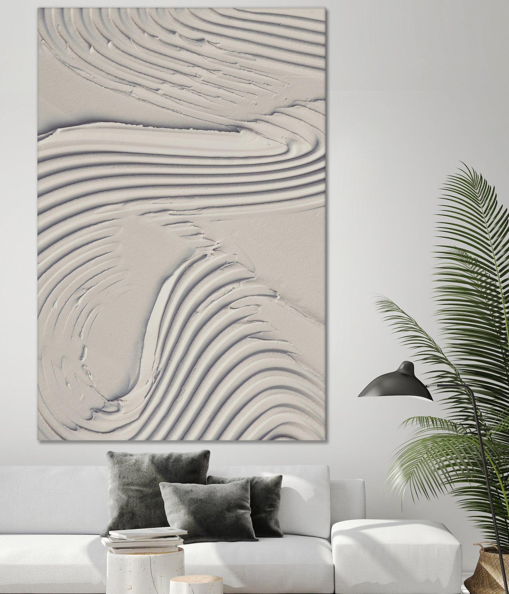 Mud Texture 14 Beige by Pictufy on GIANT ART - photography abstract