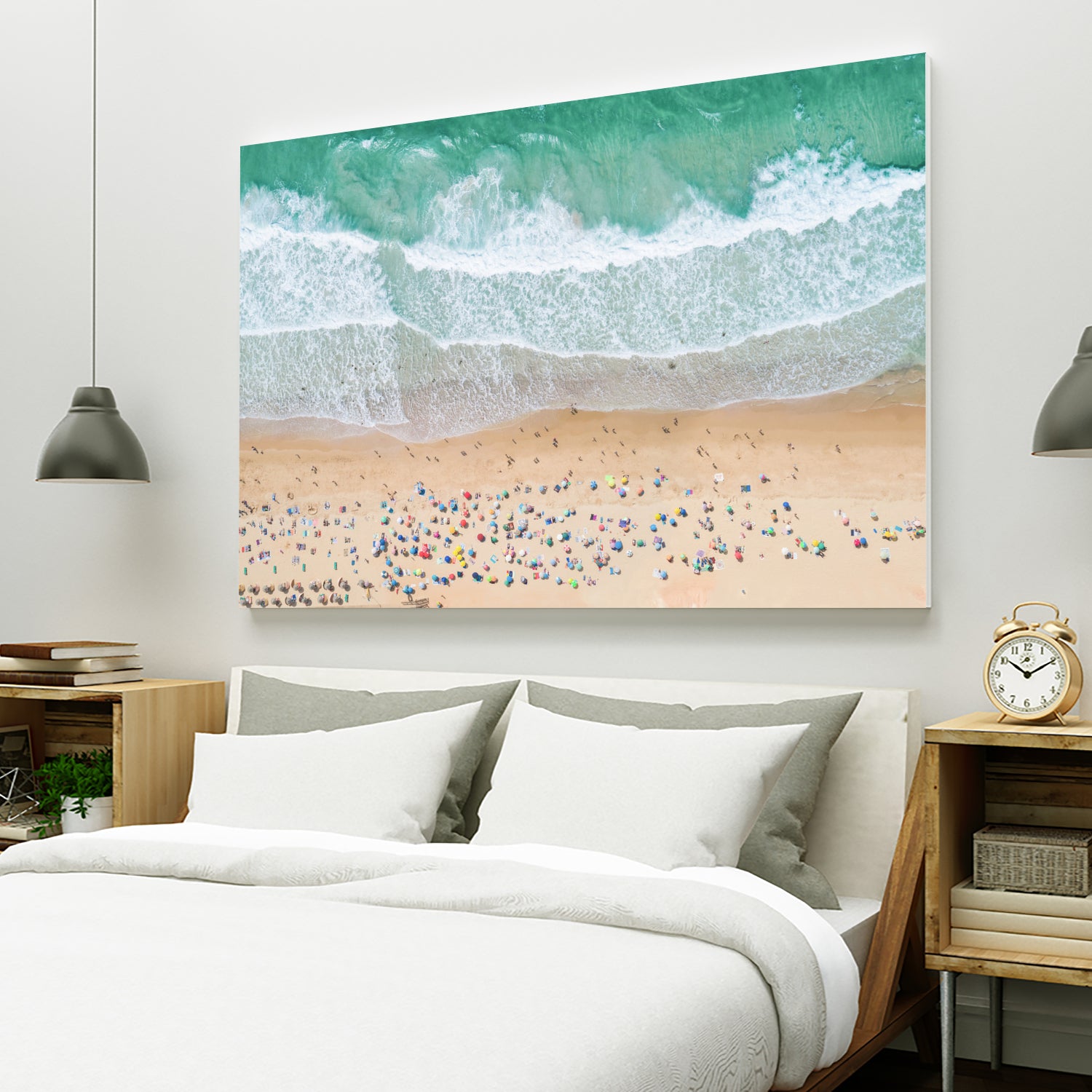 Summer Beach by Kathrin Pienaar on GIANT ART - landscape beach