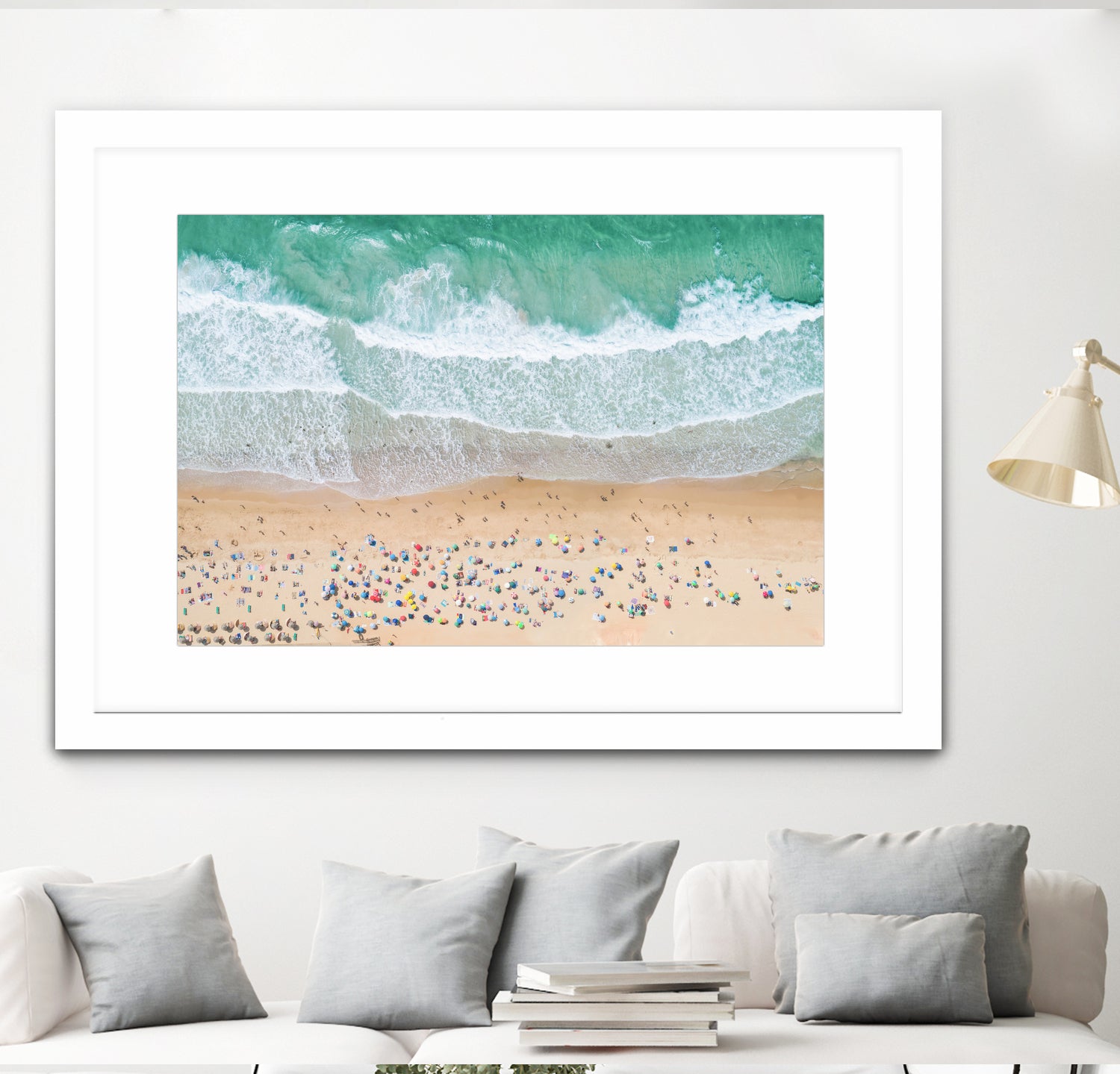 Summer Beach by Kathrin Pienaar on GIANT ART - landscape beach
