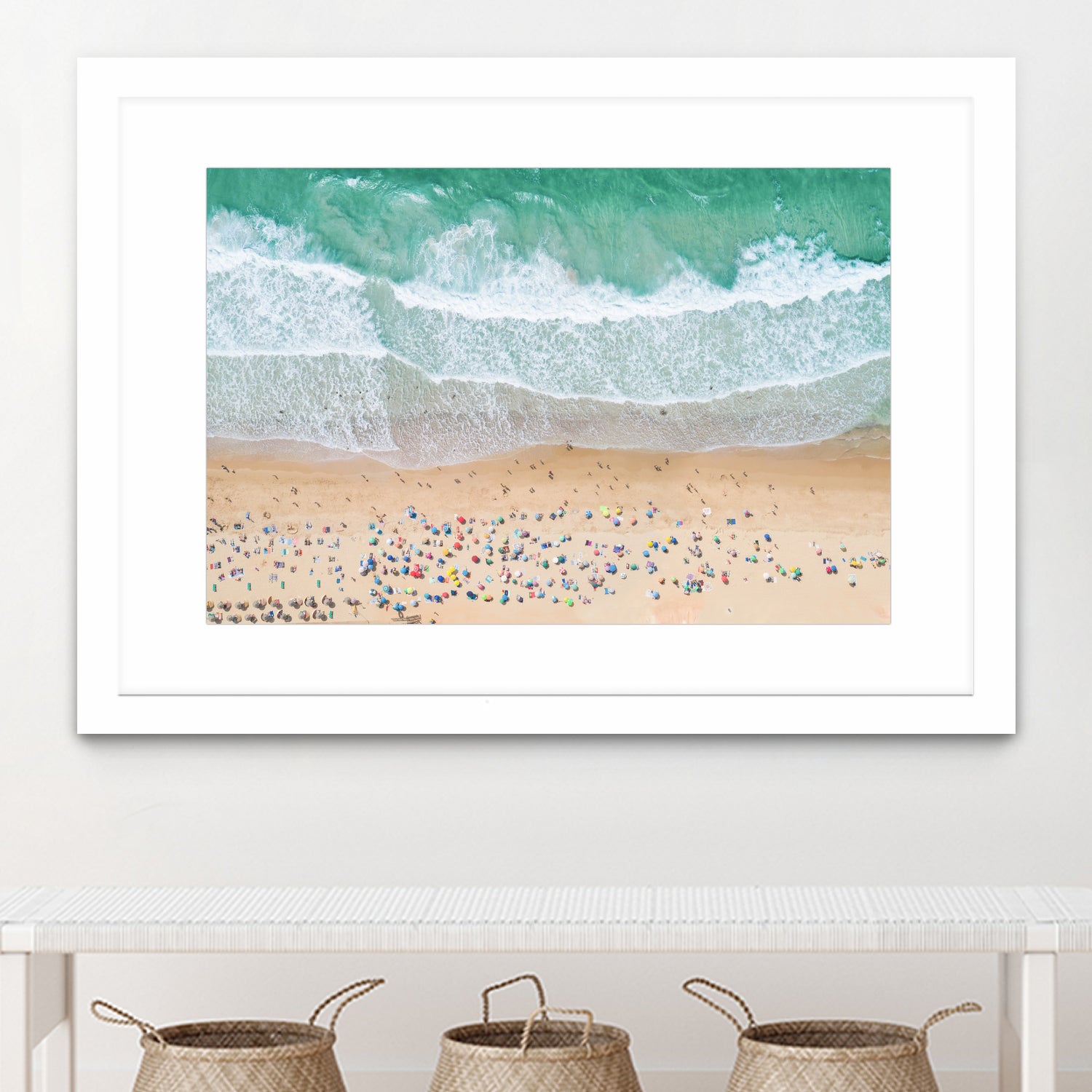 Summer Beach by Kathrin Pienaar on GIANT ART - landscape beach