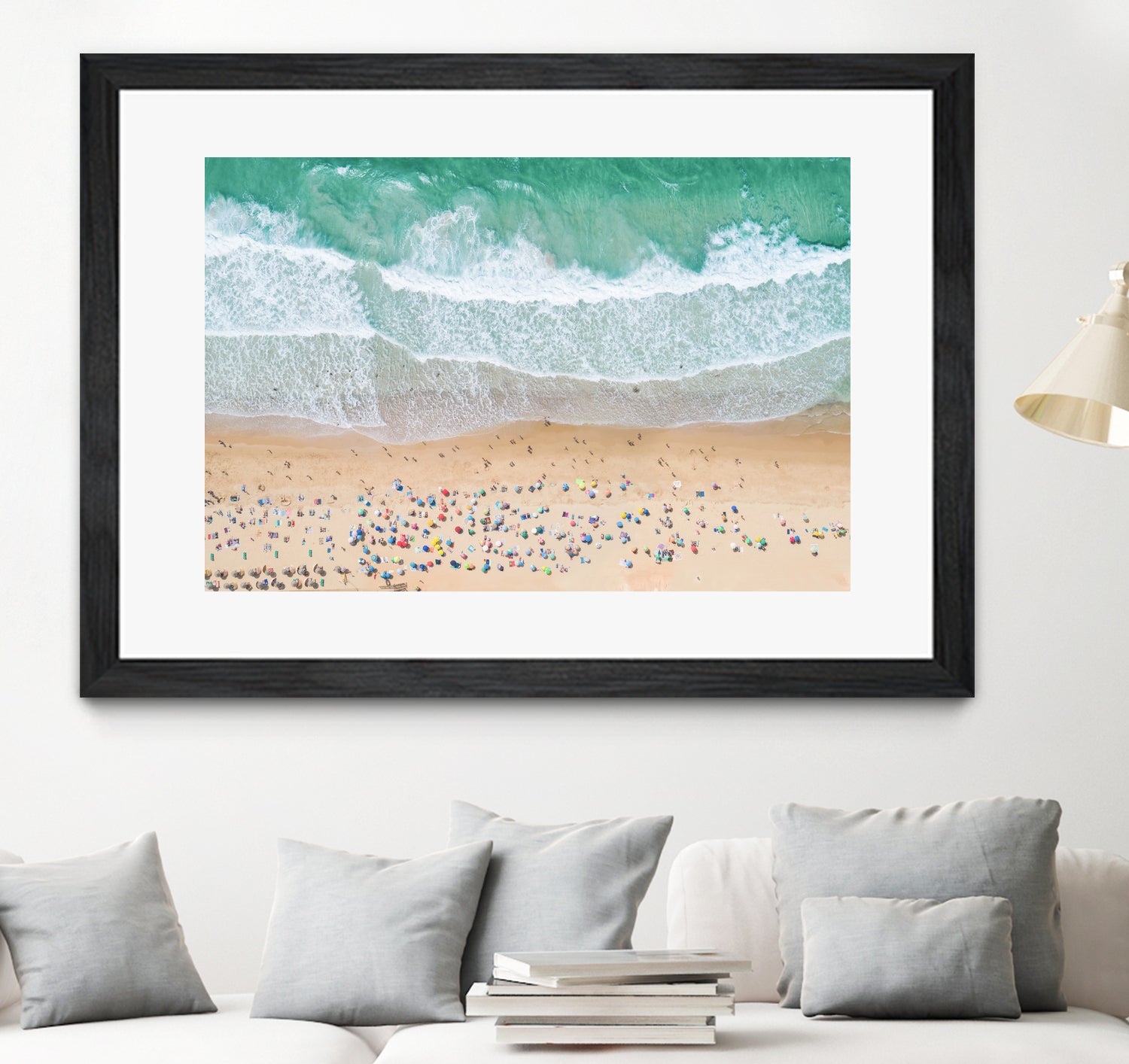 Summer Beach by Kathrin Pienaar on GIANT ART - landscape beach