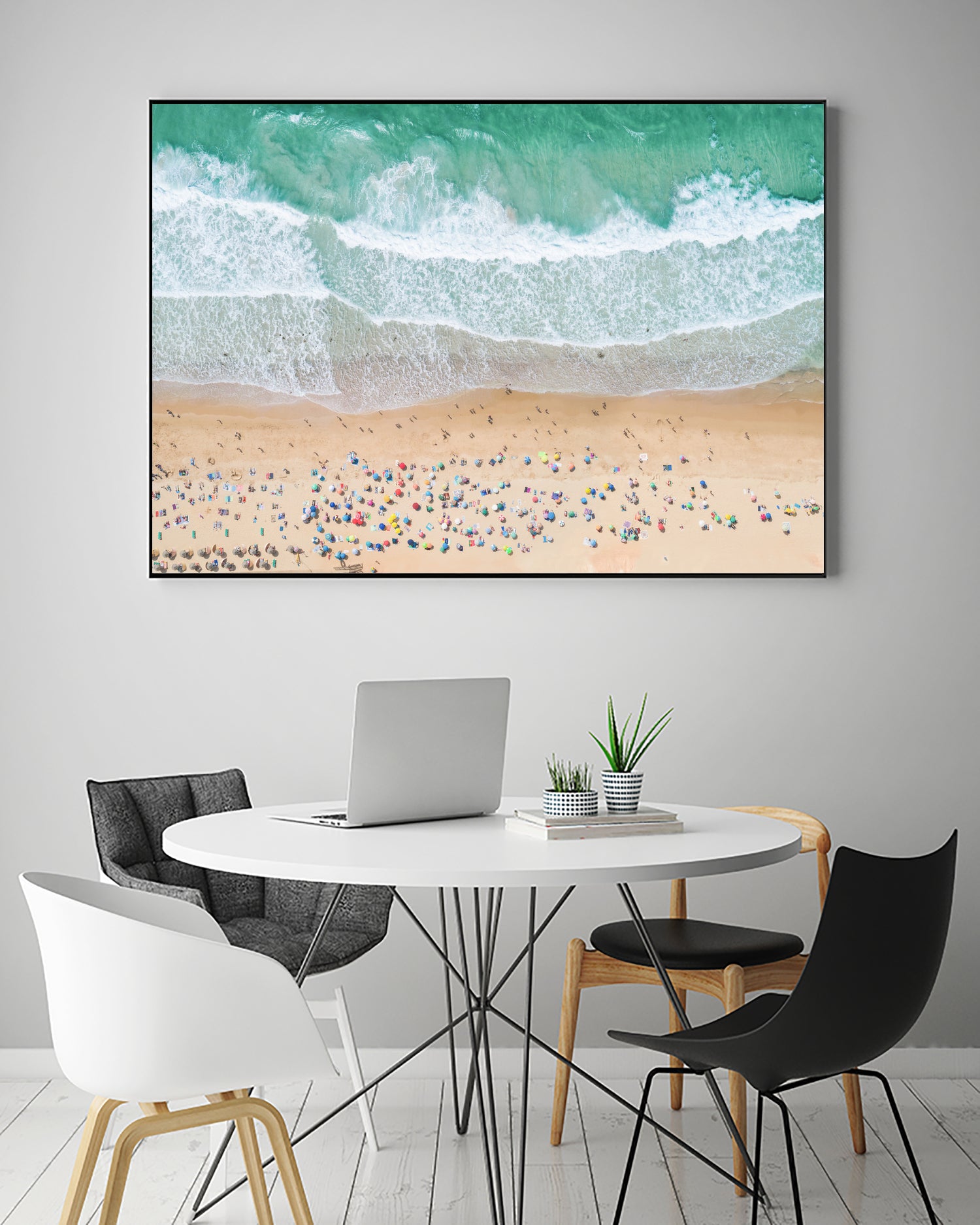 Summer Beach by Kathrin Pienaar on GIANT ART - landscape beach