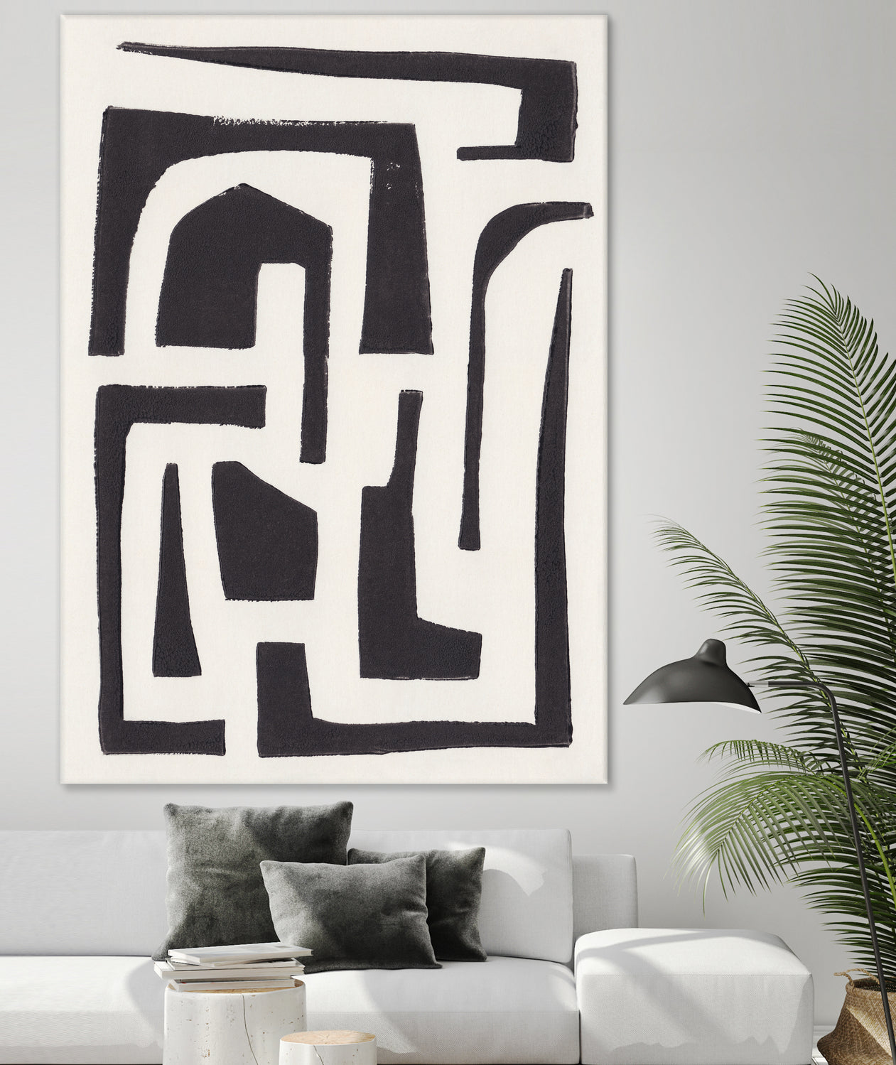 Neighbourhood by Alisa Galitsyna on GIANT ART - abstract shapes