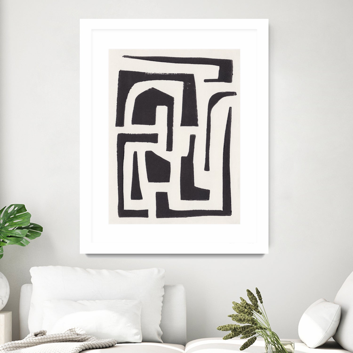 Neighbourhood by Alisa Galitsyna on GIANT ART - abstract shapes