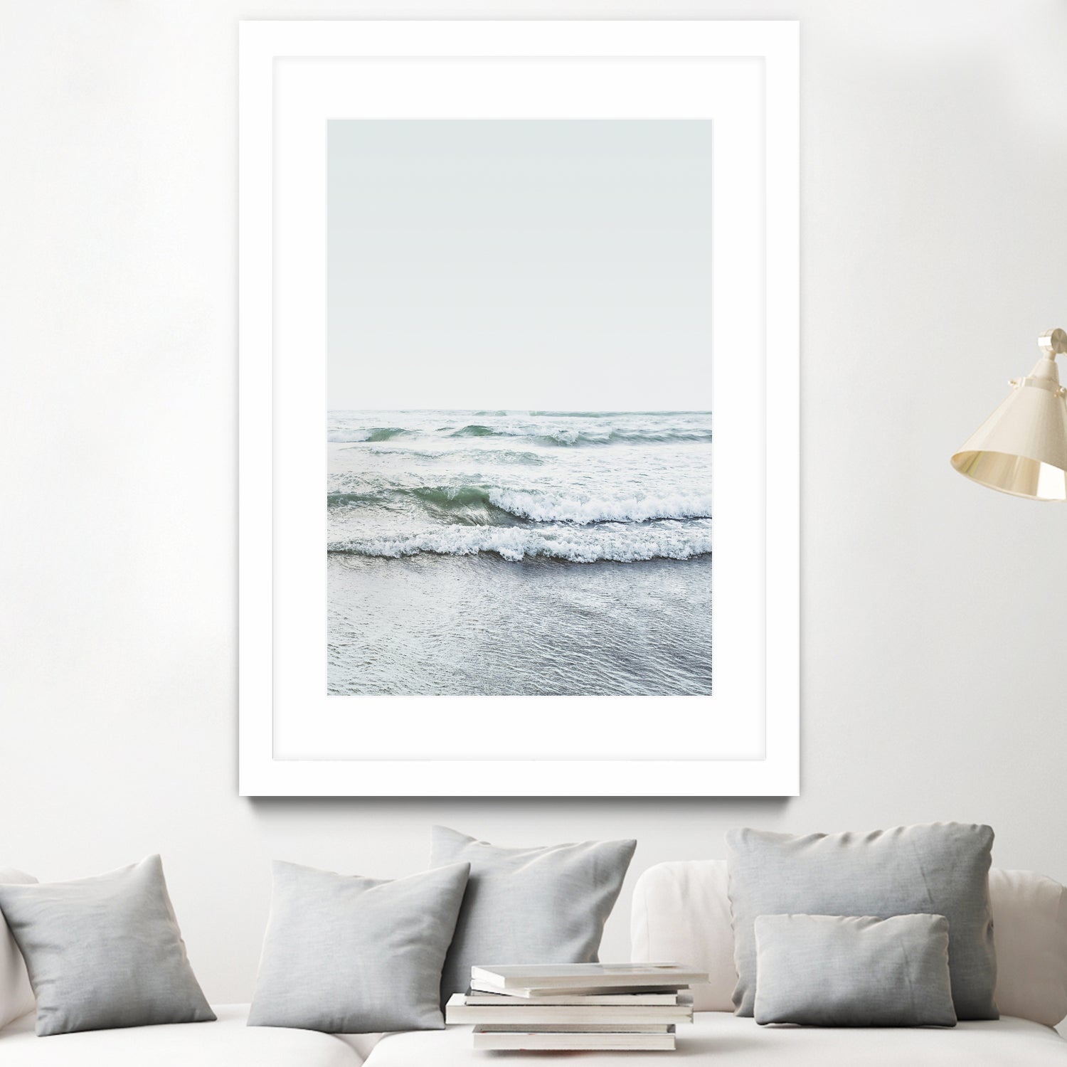 Blue Ocean by Kathrin Pienaar on GIANT ART - landscape sea