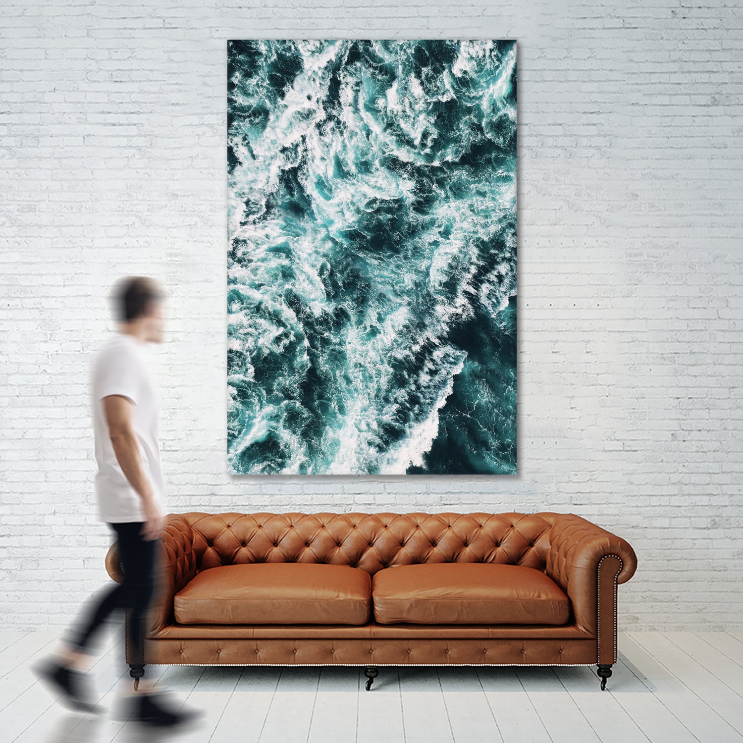 Rough Sea by Kathrin Pienaar on GIANT ART - landscape wave