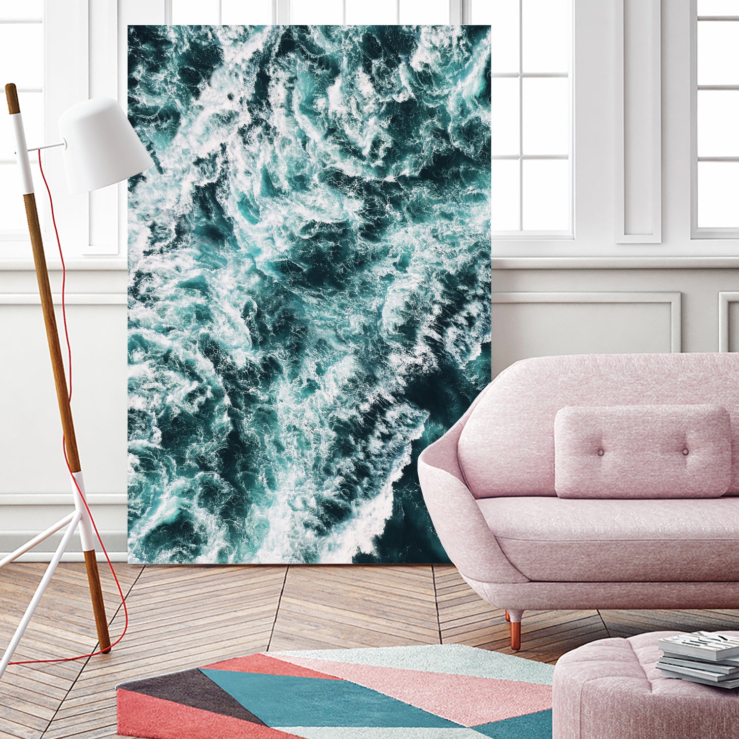 Rough Sea by Kathrin Pienaar on GIANT ART - landscape wave