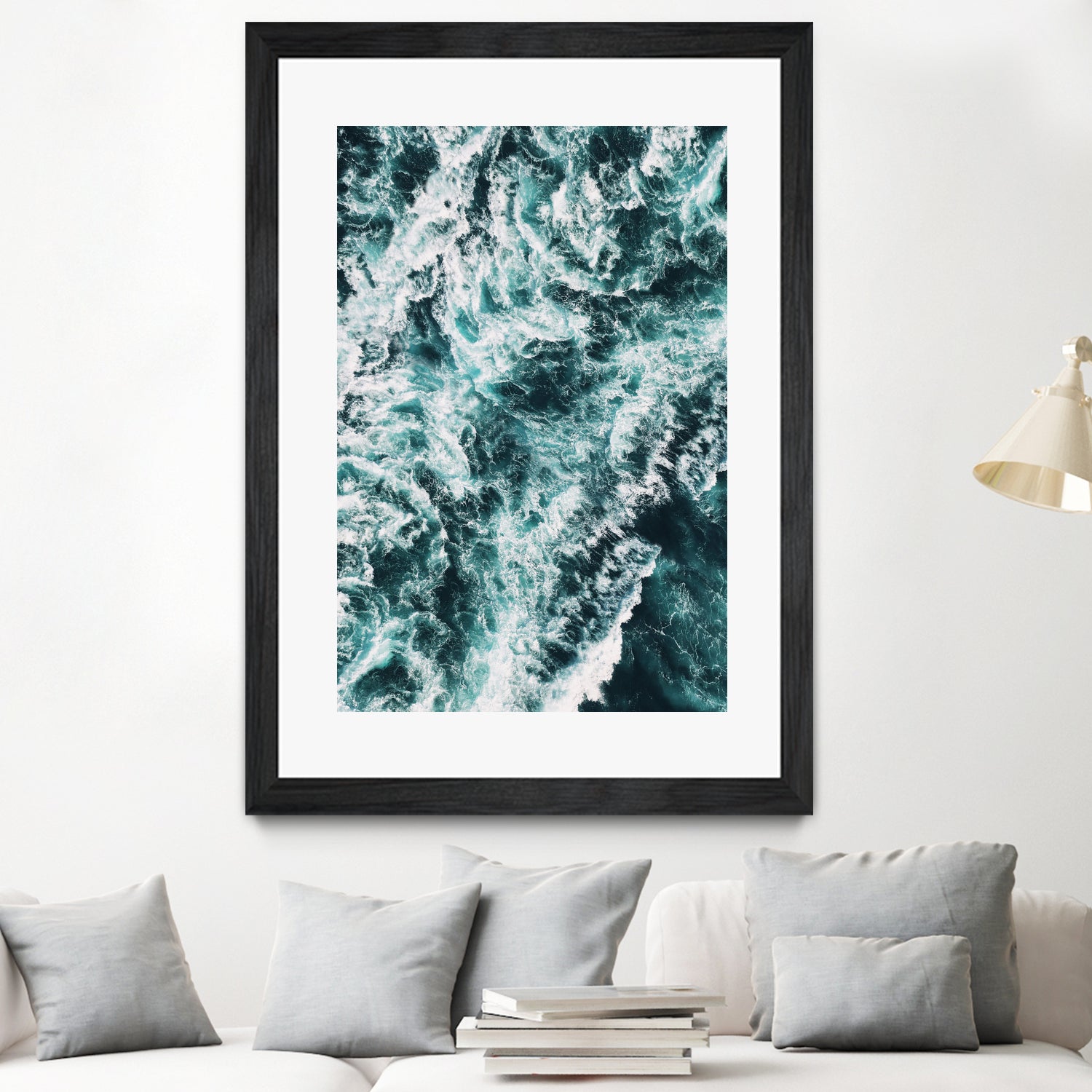 Rough Sea by Kathrin Pienaar on GIANT ART - landscape wave