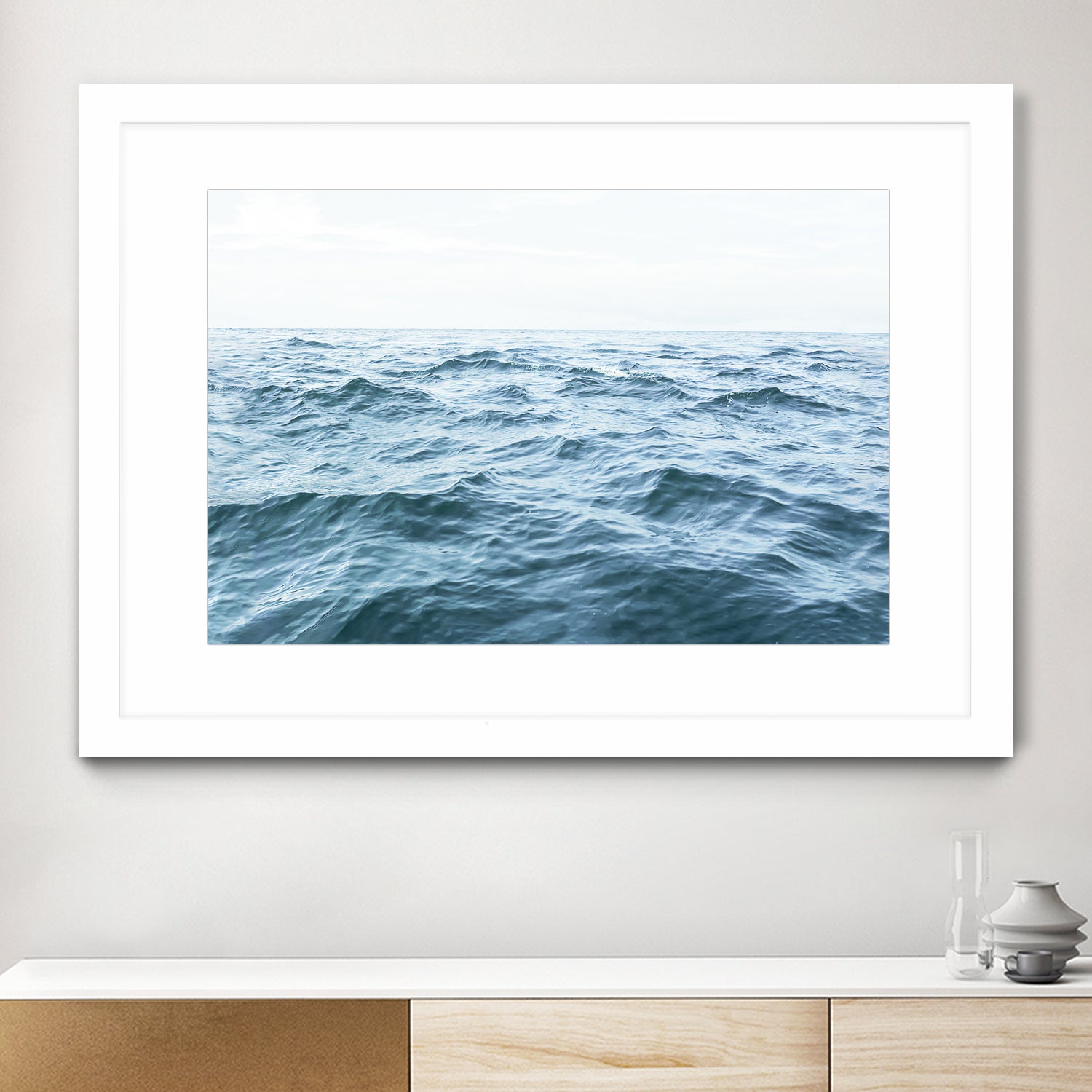Wavy Horizon by Kathrin Pienaar on GIANT ART - still life sea