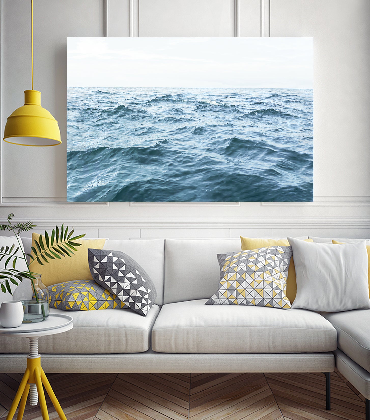 Wavy Horizon by Kathrin Pienaar on GIANT ART - still life sea